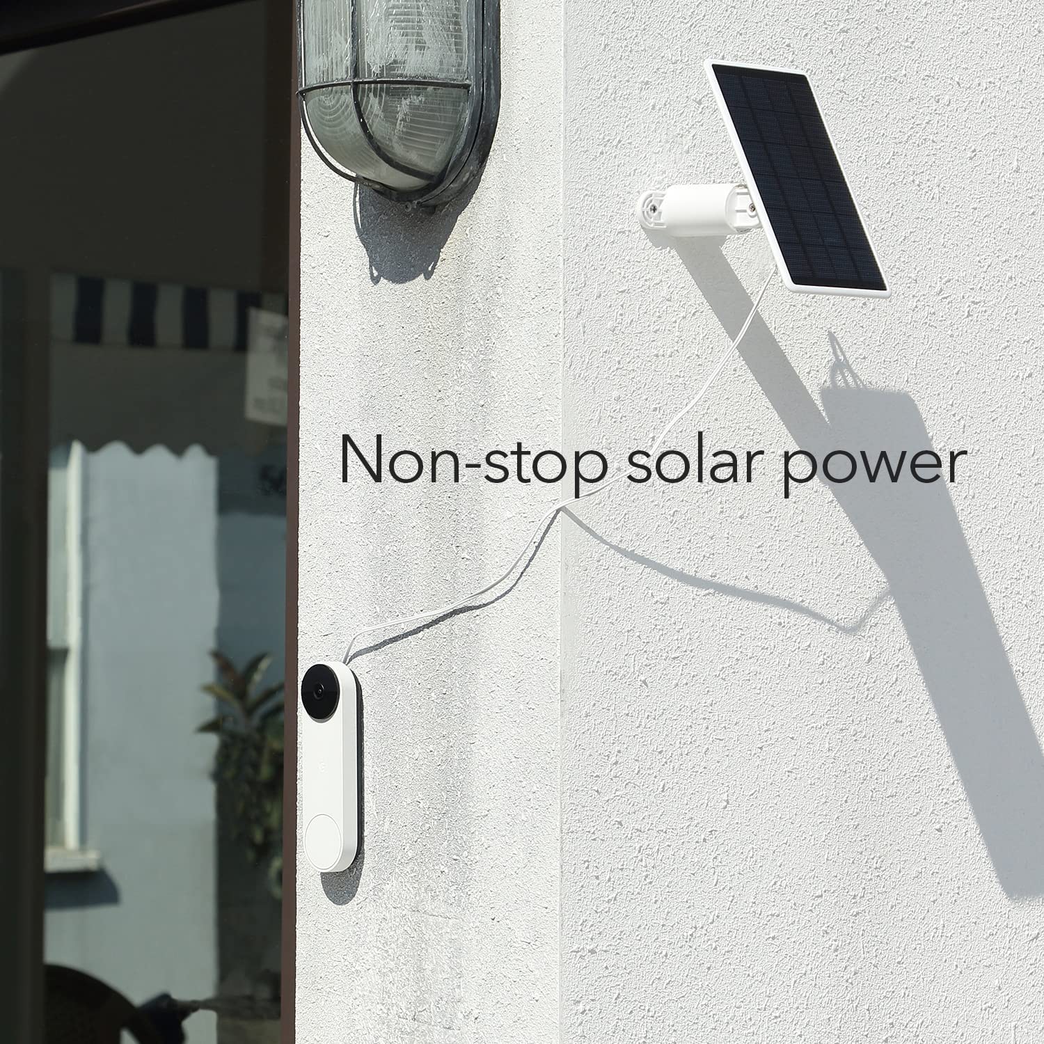 nest hello solar panel