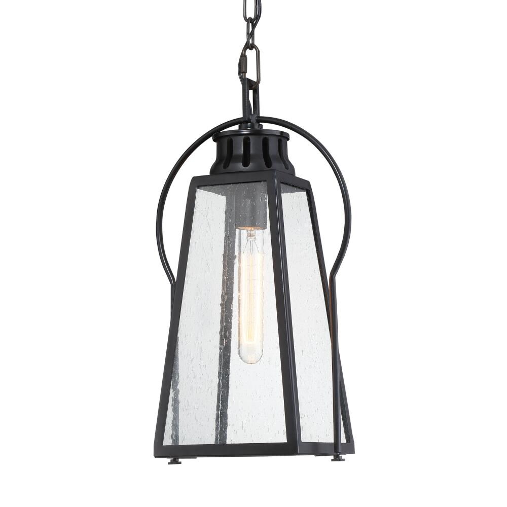 Minka Lavery 72704-66A Halder Bridge 1-Light 17.63-in H Matte Black Outdoor Wall Light