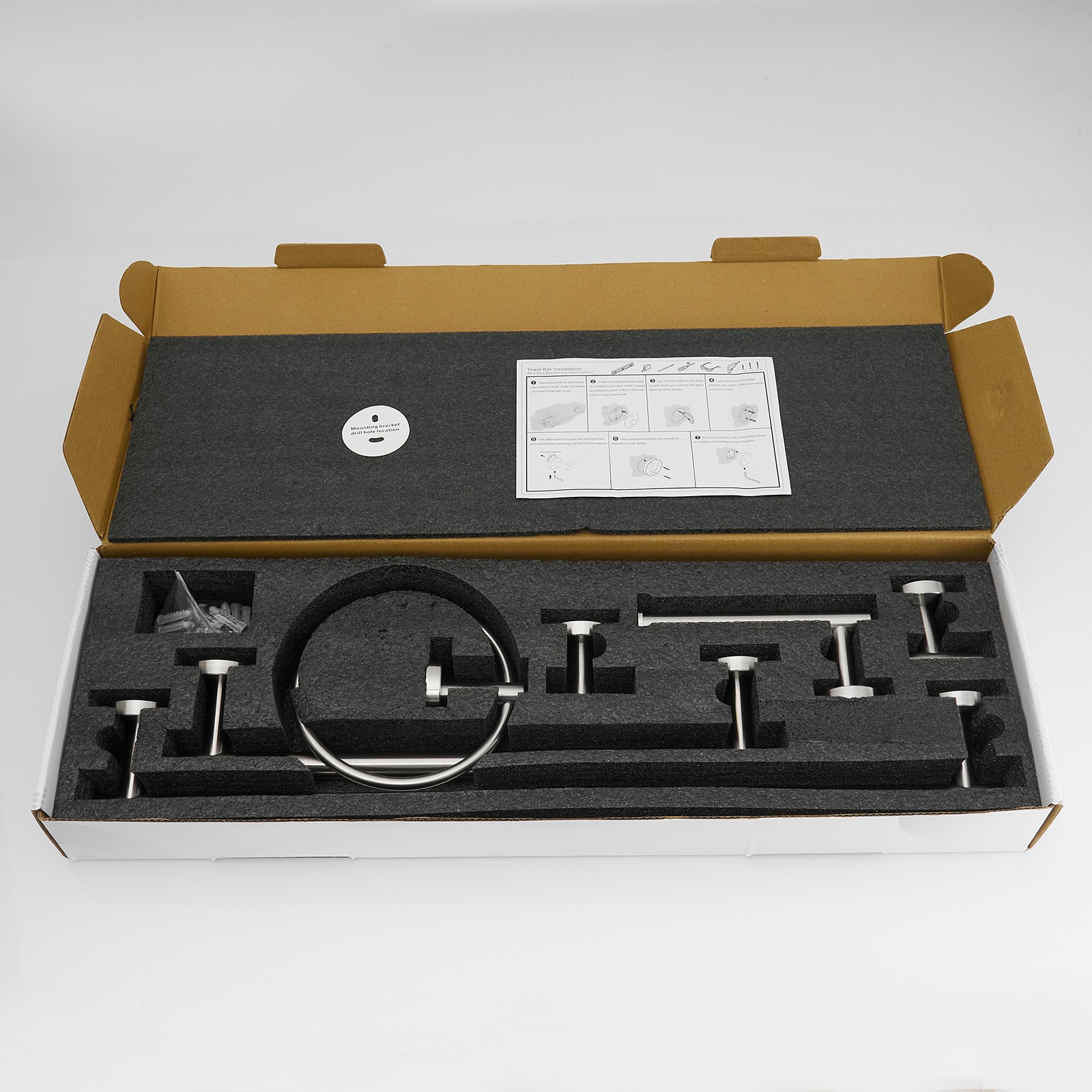 BWE A-91020-6-N Decorative-Bath-Hardware-Kits - View #7