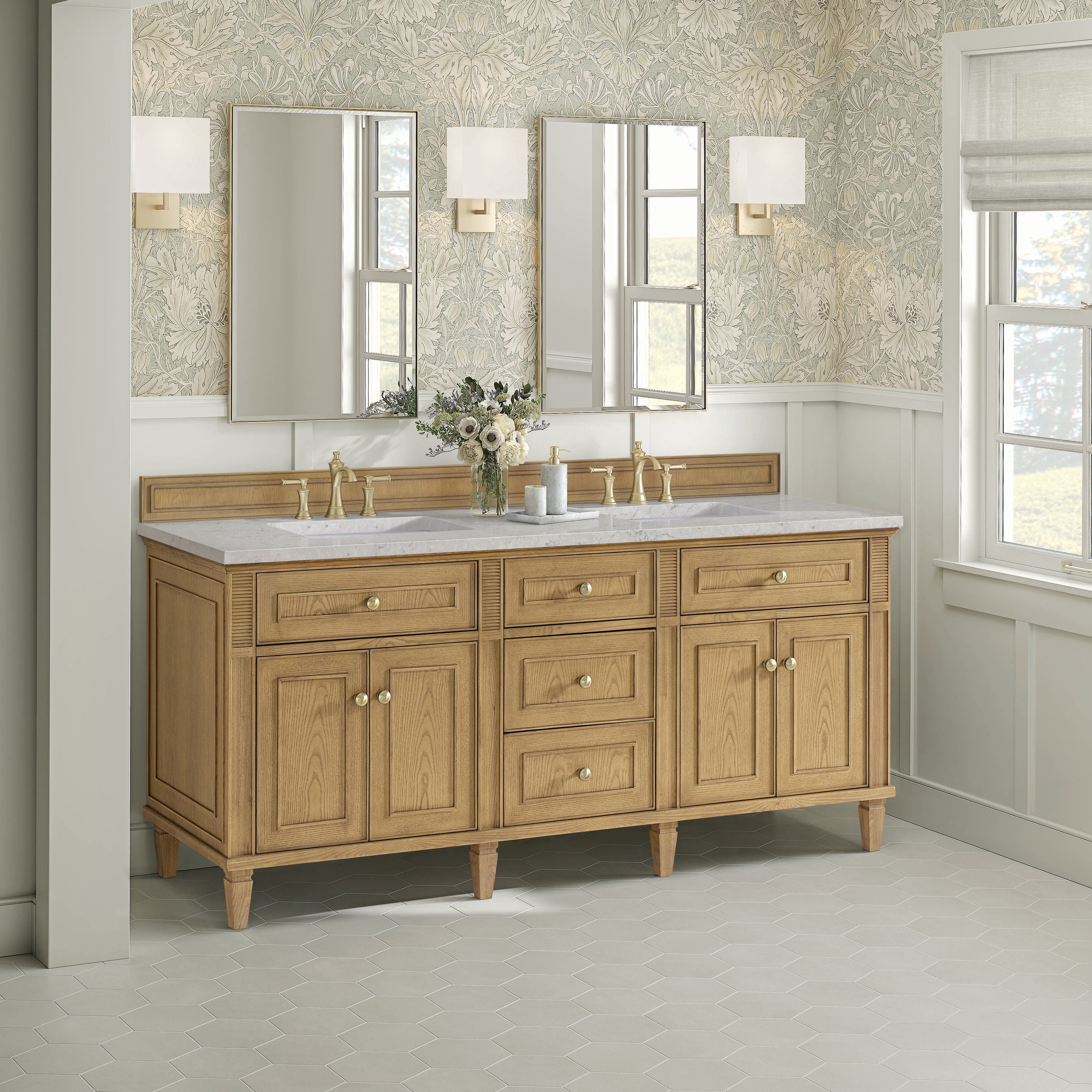 James Martin Vanities 424-V72-LNO-3EJP Bath-Vanity-Combo - View #3