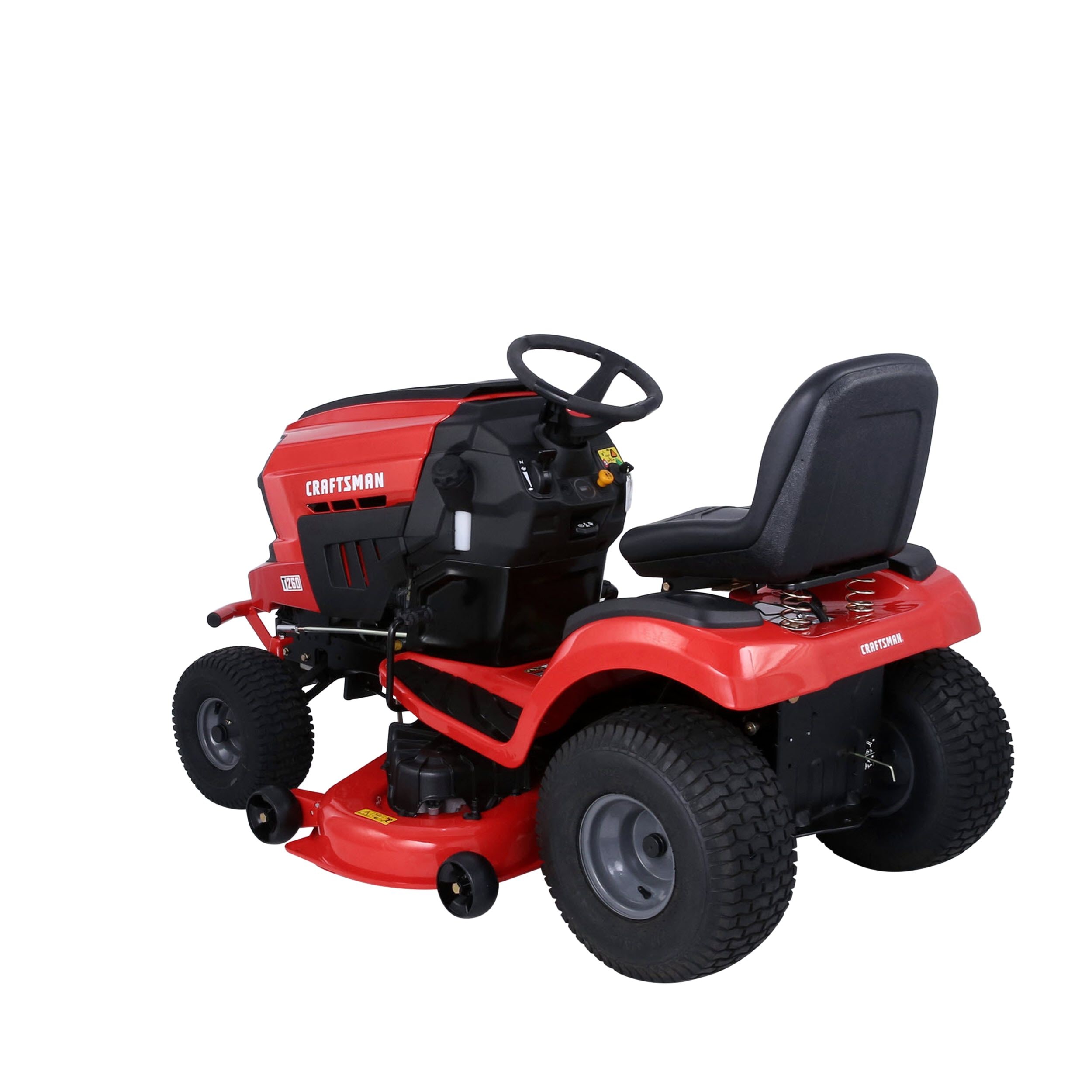 CRAFTSMAN T240 Turn Tight 46-in 22-HP V-twin Riding Lawn Mower At ...