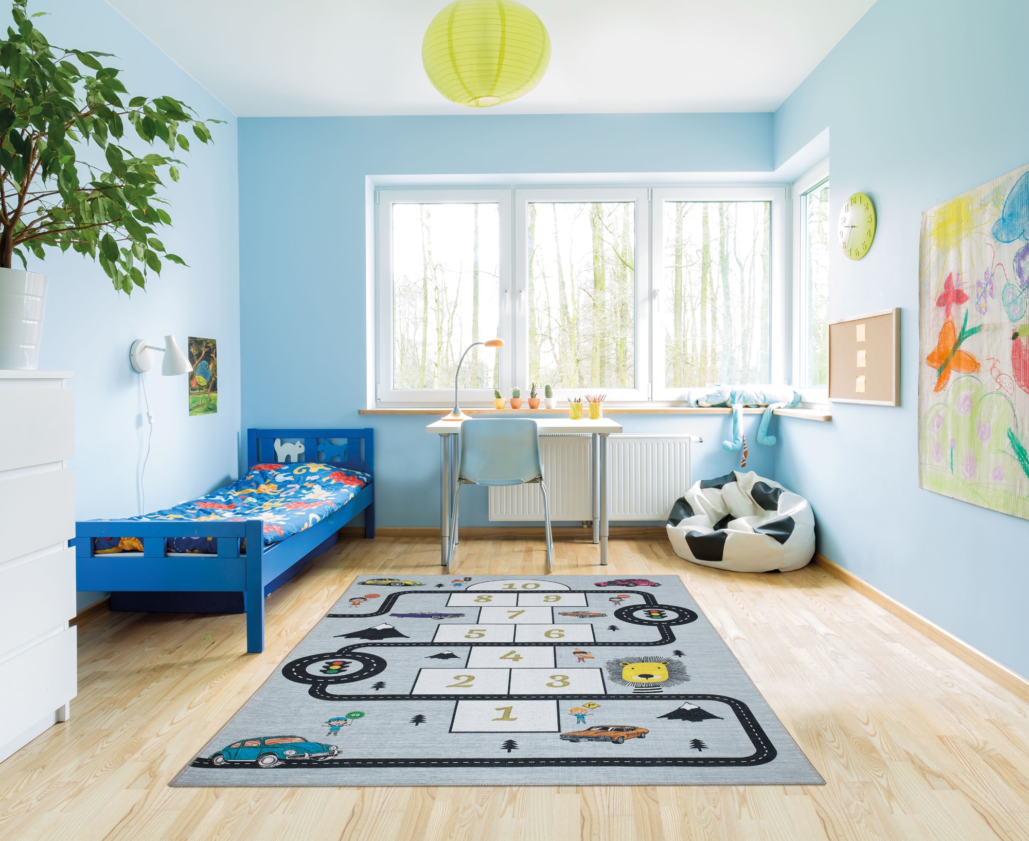 Ottomanson JMP5103-5X7 Jump 5 x 7 (ft) Flatweave Cotton Gray Rectangular Indoor Machine washable Area rug