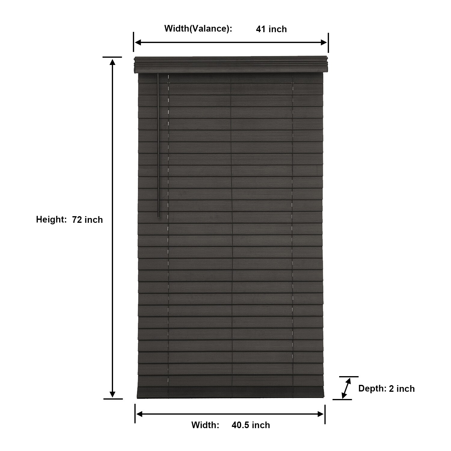allen + roth DFHSD4272-40.5 blinds - View #7