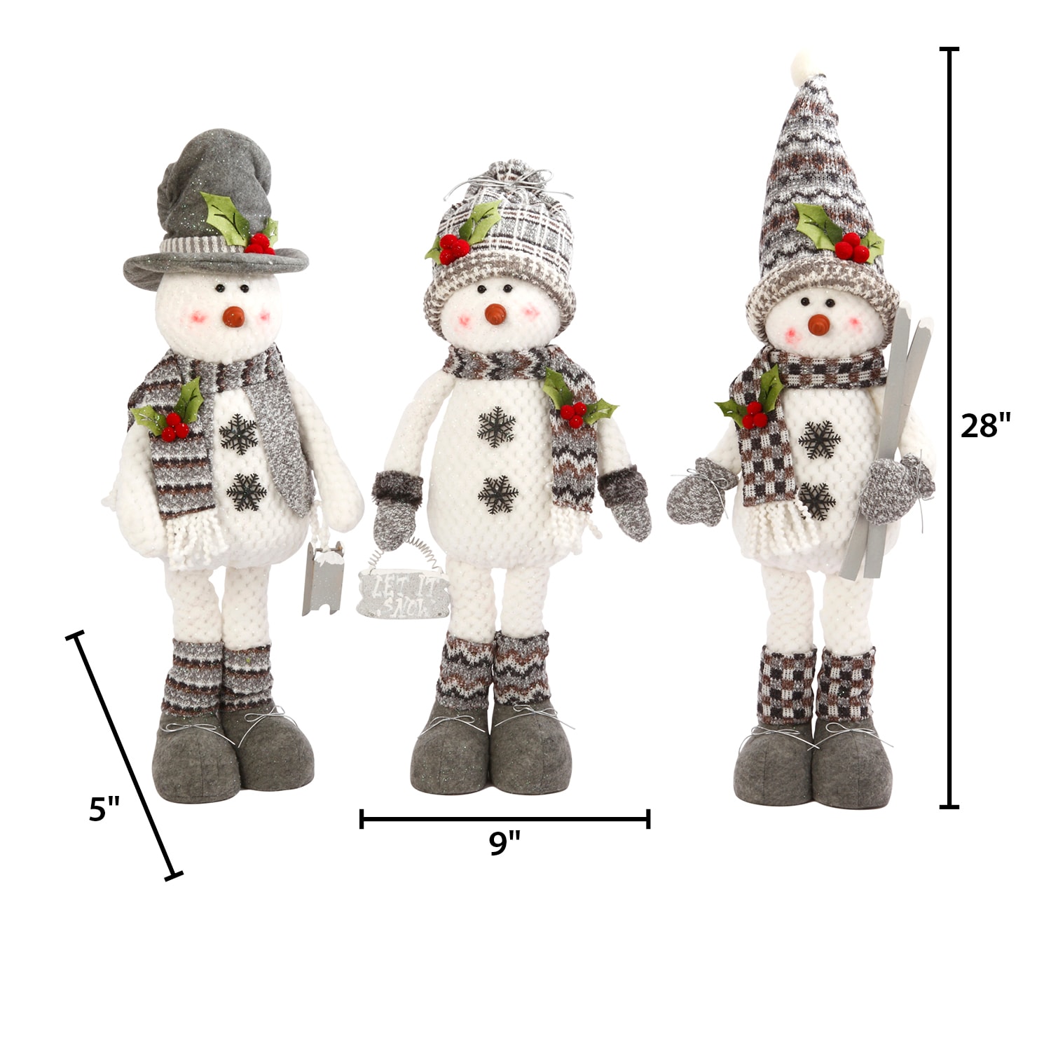 Gerson International 2356180EC Table-Christmas-Decorations - View #3