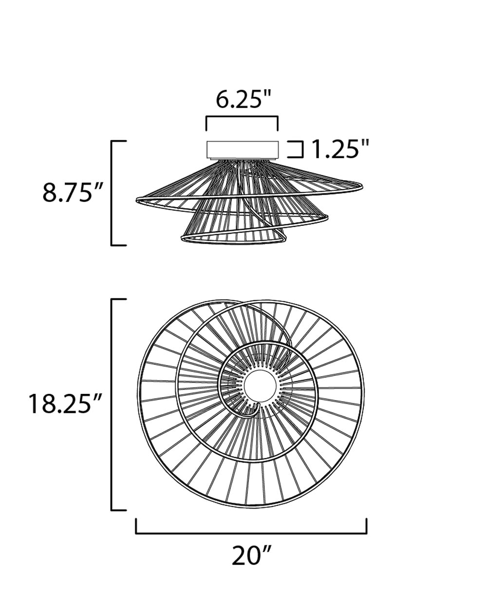 Maxim Lighting 24170NAB flushmounts - View #5