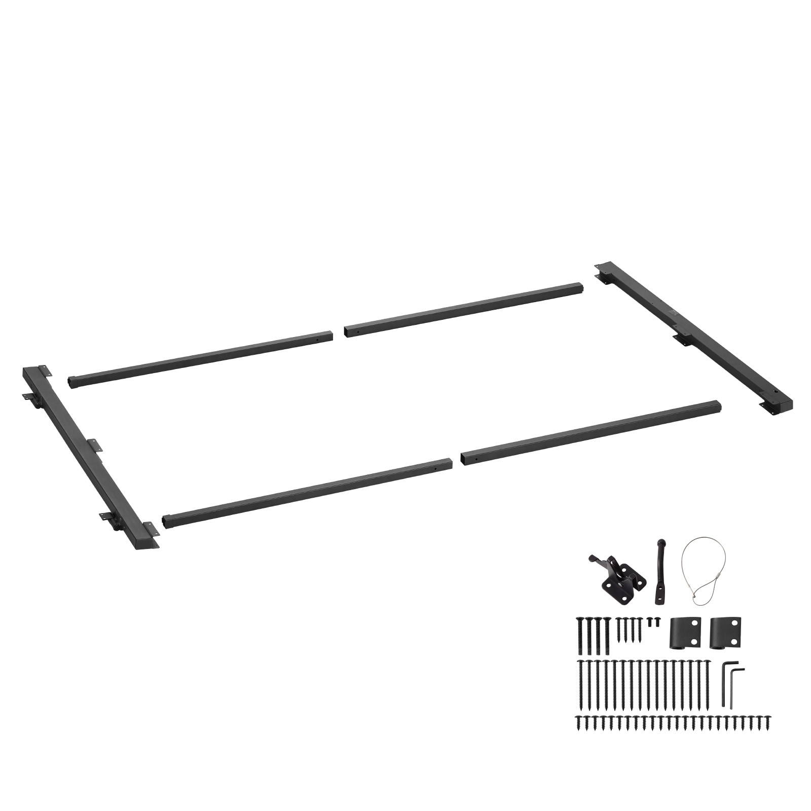 SVOPES SVOPESMKZJ40711146V0 Gate Building Kit 72-in Iron Gate frame kit
