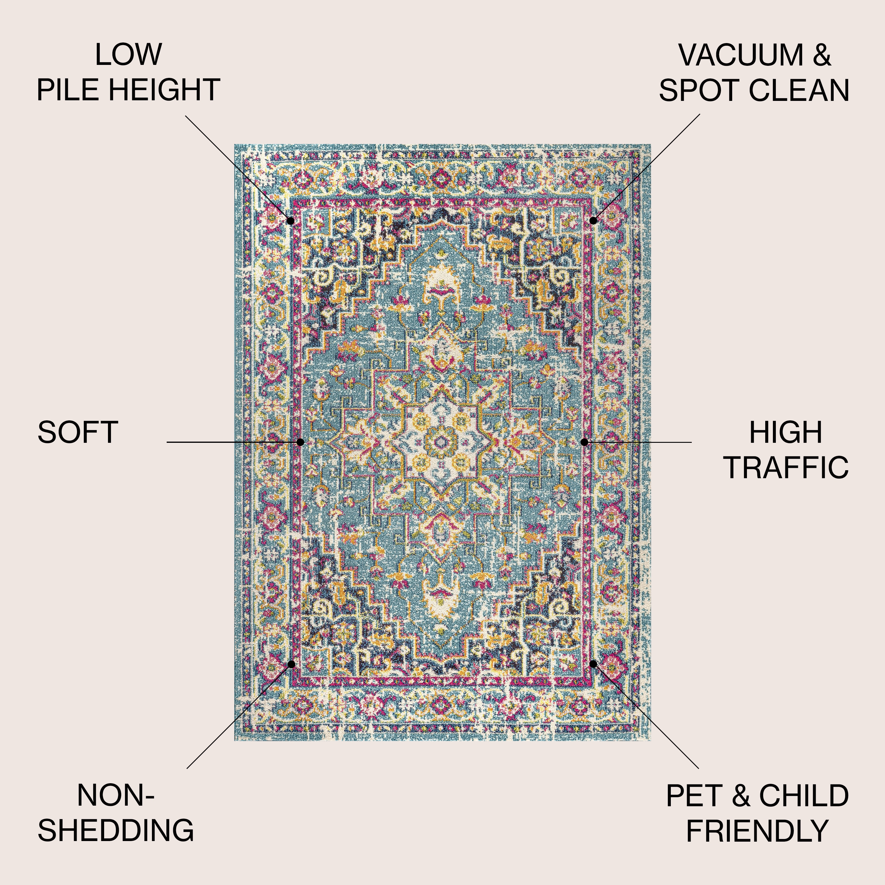 JONATHAN  Y MDP207E-8 rugs - View #3