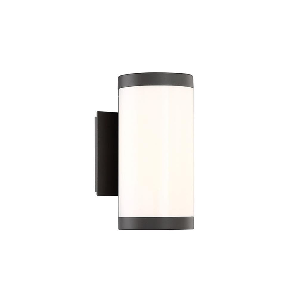 dweLED WS-W91809-40-BZ Cylo 1 -Light 9-in H Matte Bronze Hardwired Dark Sky Integrated LED Outdoor Wall Light