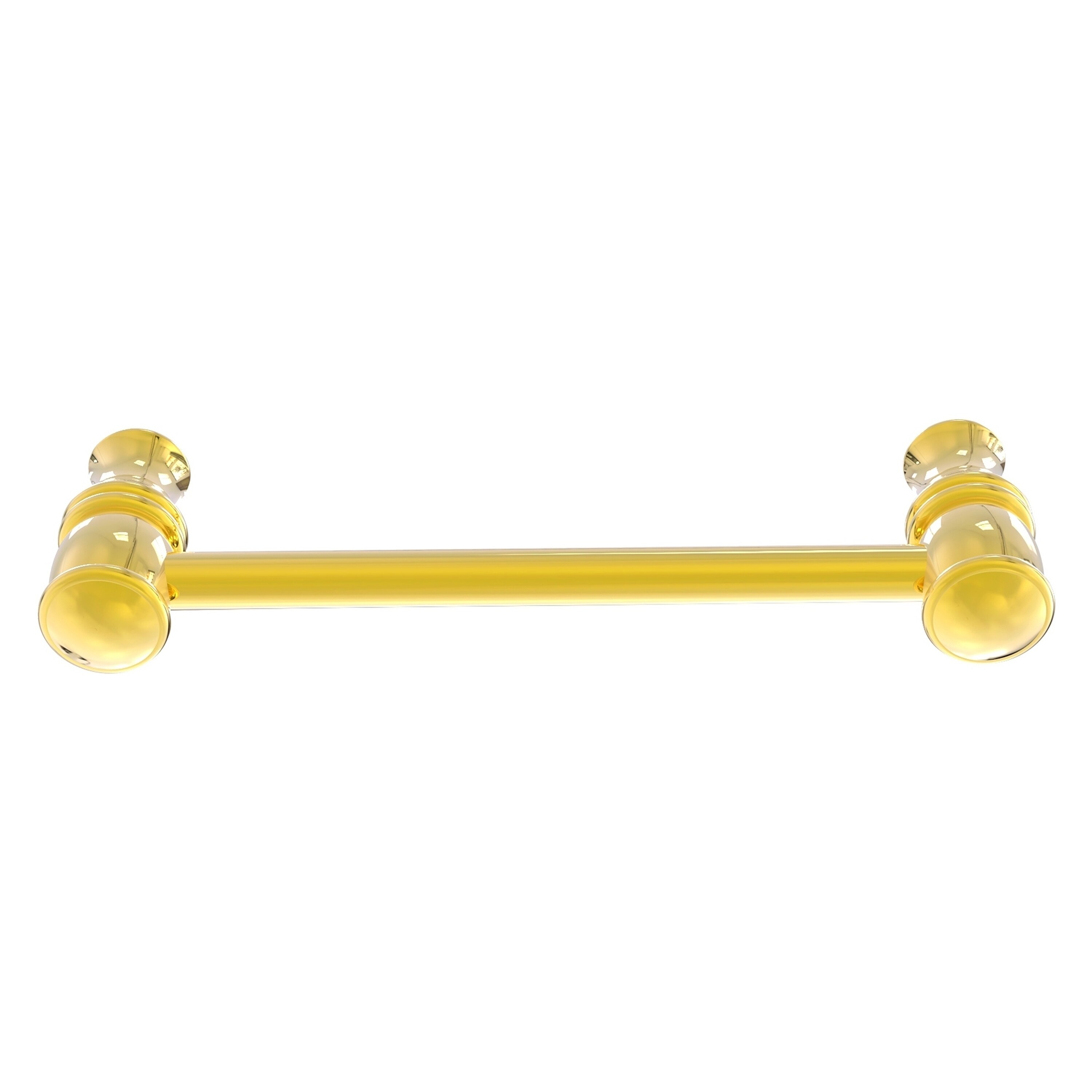 Allied Brass Carolina 5-in Center to Center Polished Brass Cylindrical Bar  For Use on Appliances Drawer Pulls in the Drawer Pulls department at