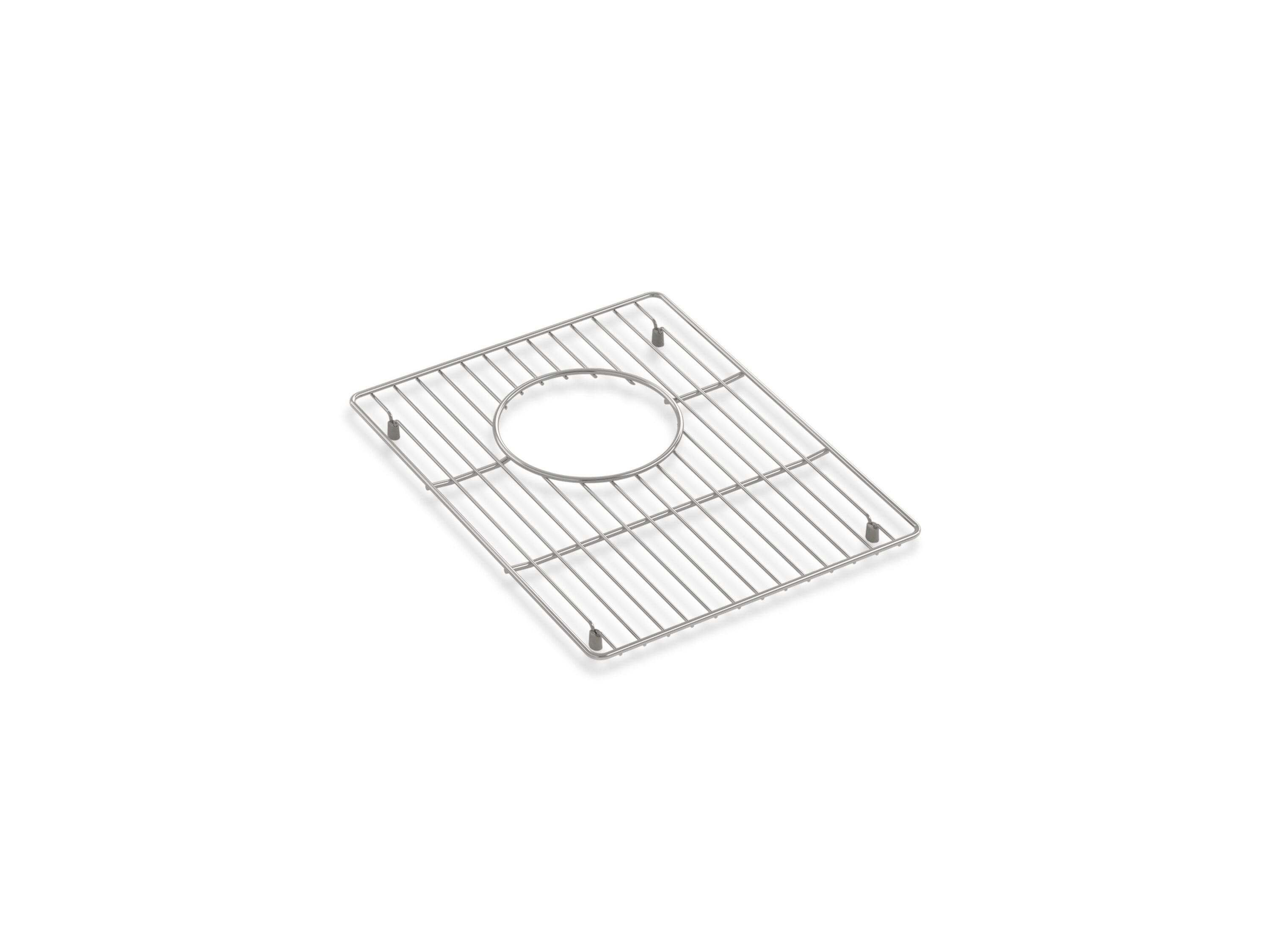 KOHLER 33672-ST Strive 15.06-Inches x 11.5-Inches Back center Drain Stainless steel Sink grid