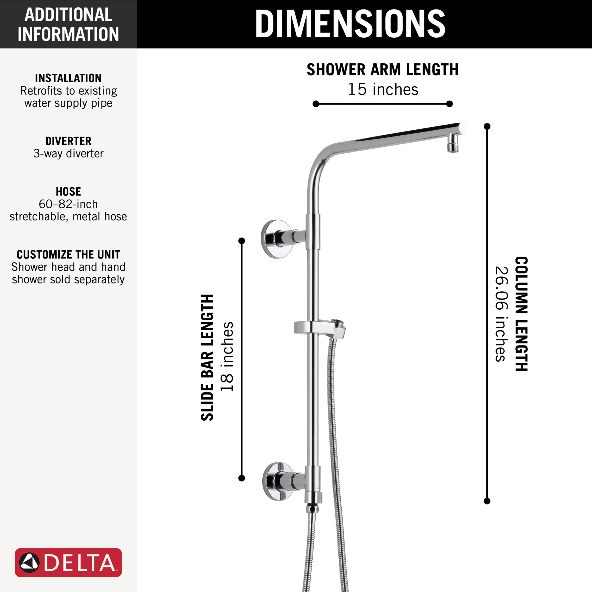 Delta 58810-PR Bath-Shower-Facc - View #2