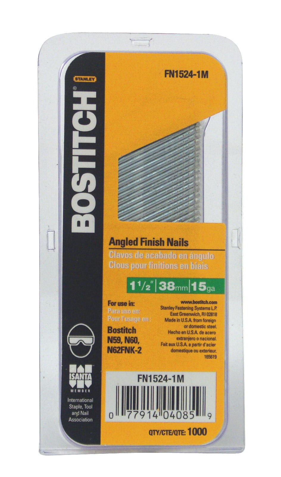 Metabo HPT 2-1/2-in 16-Gauge Straight Galvanized Collated Finish Nails  (1000-Per Box) in the Brads & Finish Nails department at Lowes.com