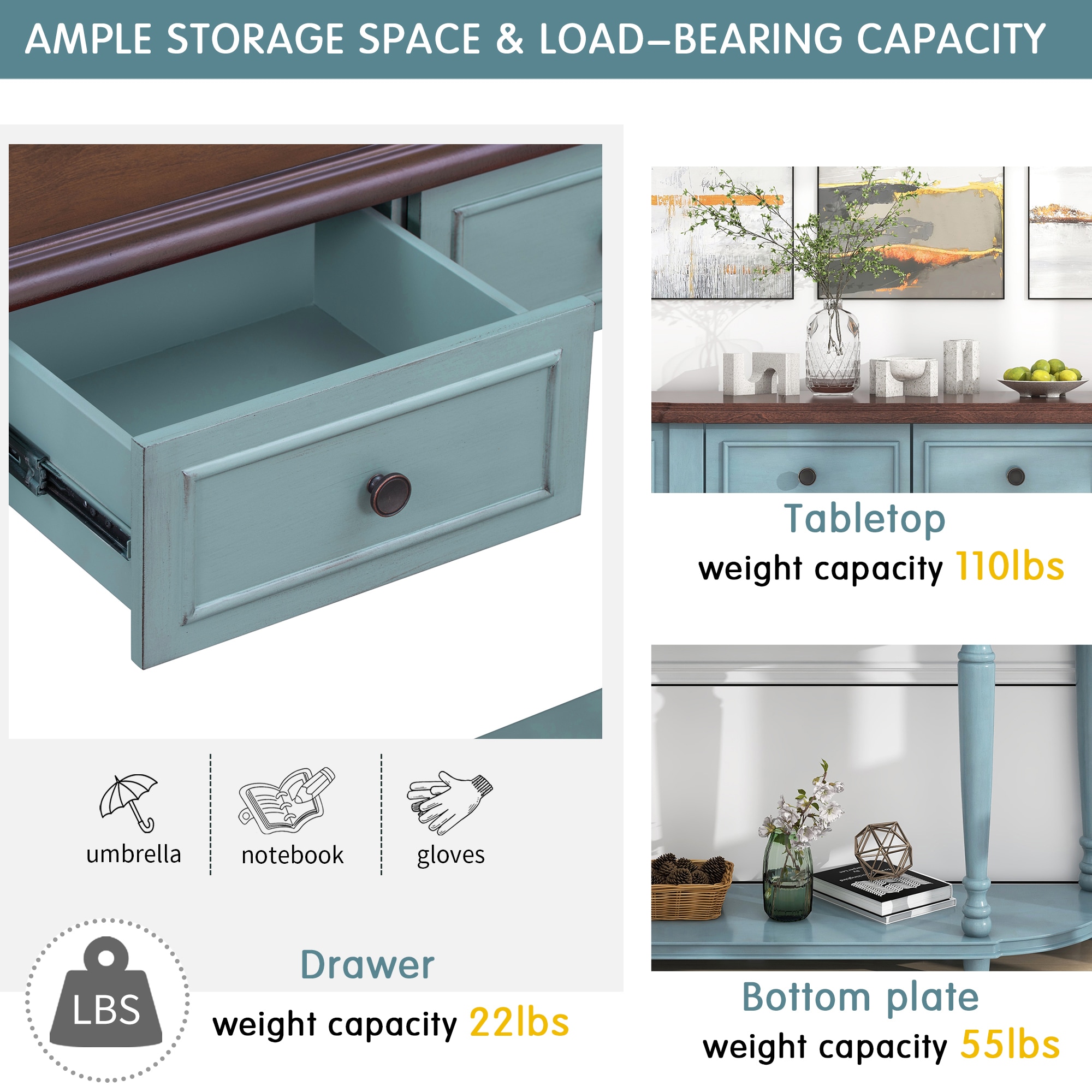 AHIOU HOME ZAAH-CT298768C Console-Sofa-Tables - View #6