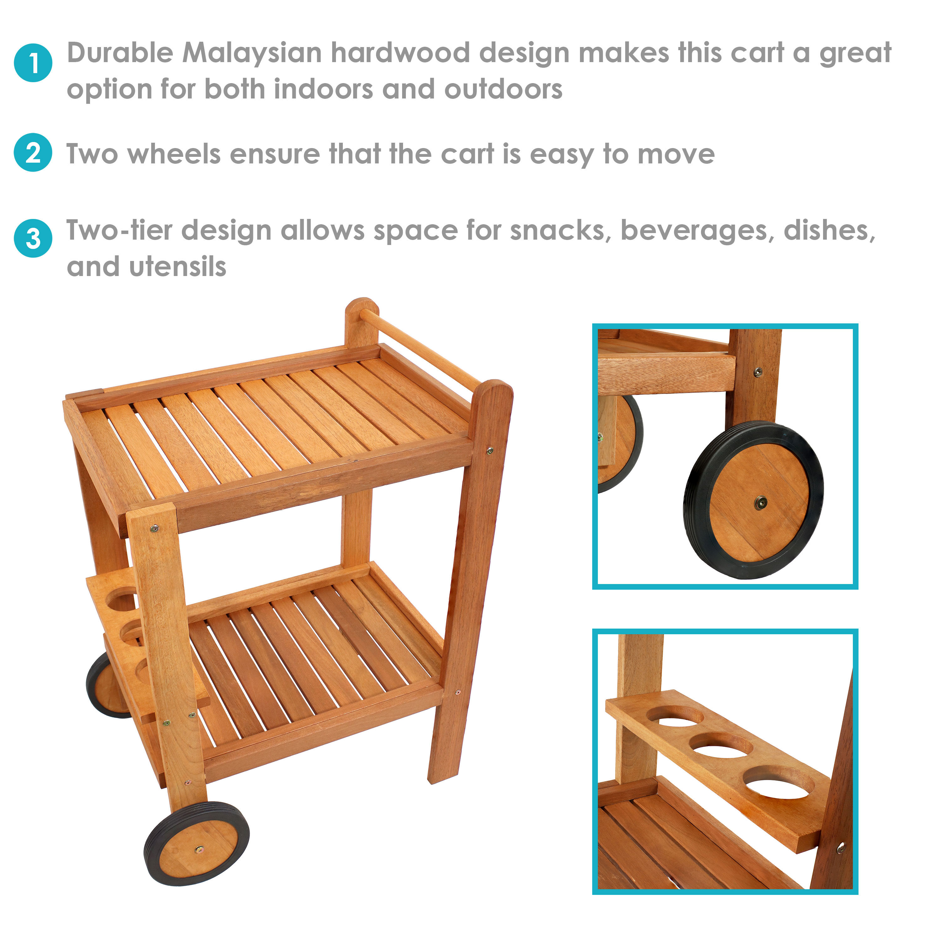 Sunnydaze Decor LAM-789 Outdoor-Carts - View #7
