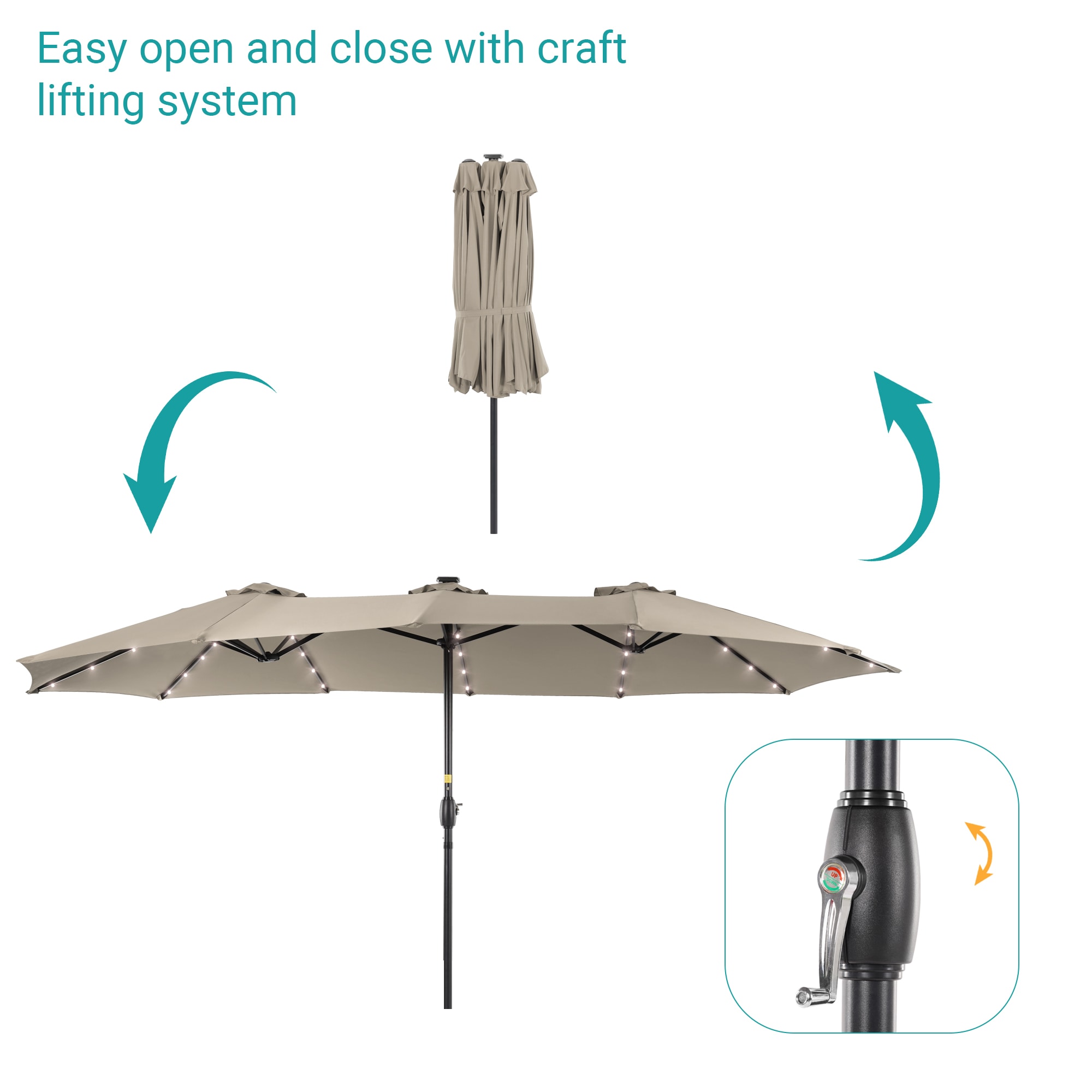 Sonkuki SD-SM-LED460SD Umbrellas-2 - View #2