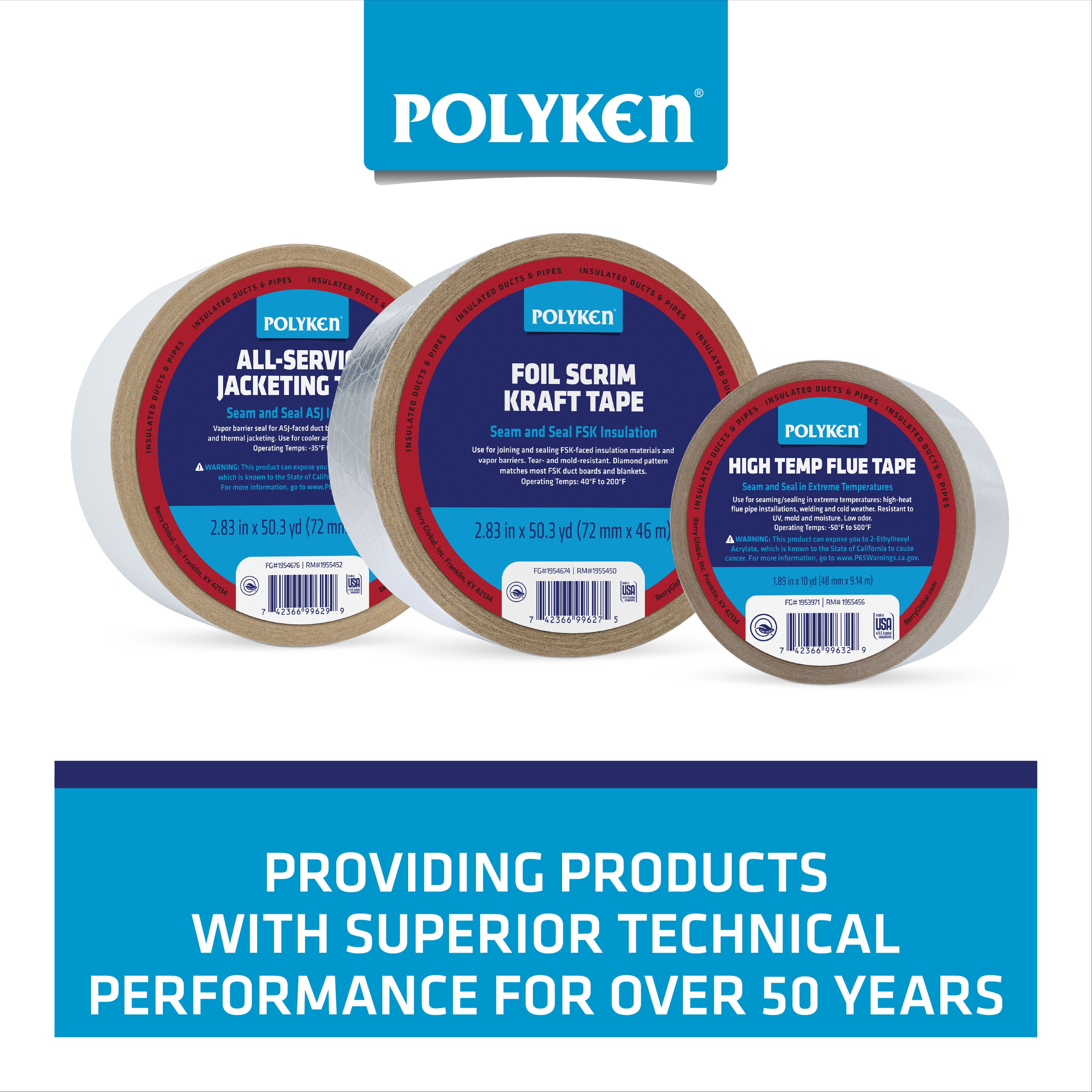 POLYKEN 1954674 Hvac-Tape - View #10