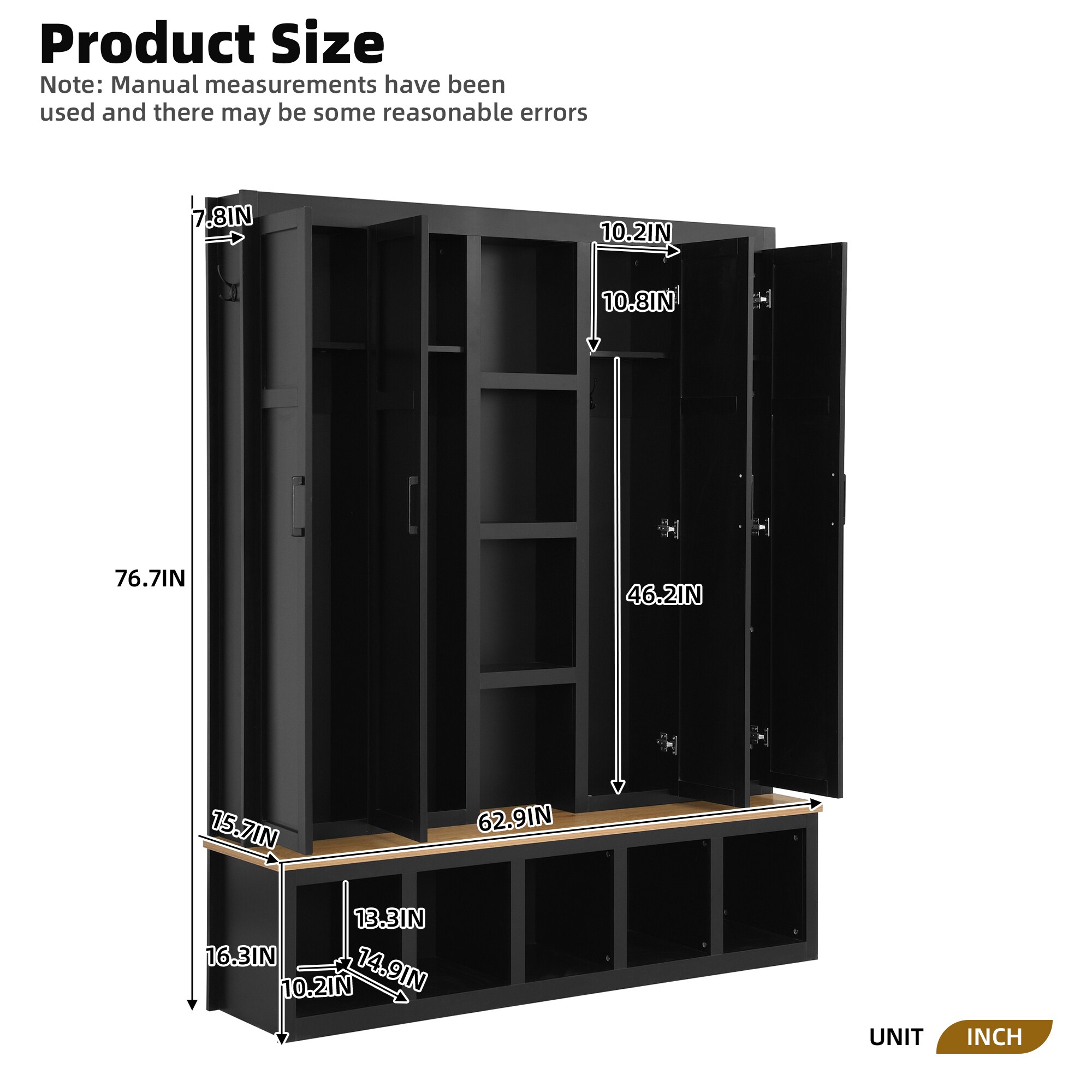 Bybafun YA2500180 Hall-Trees - View #4