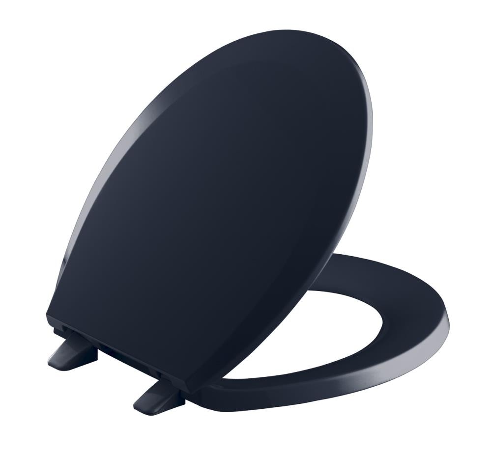 KOHLER 4662-52 Lustra Plastic Navy Round Toilet Seat