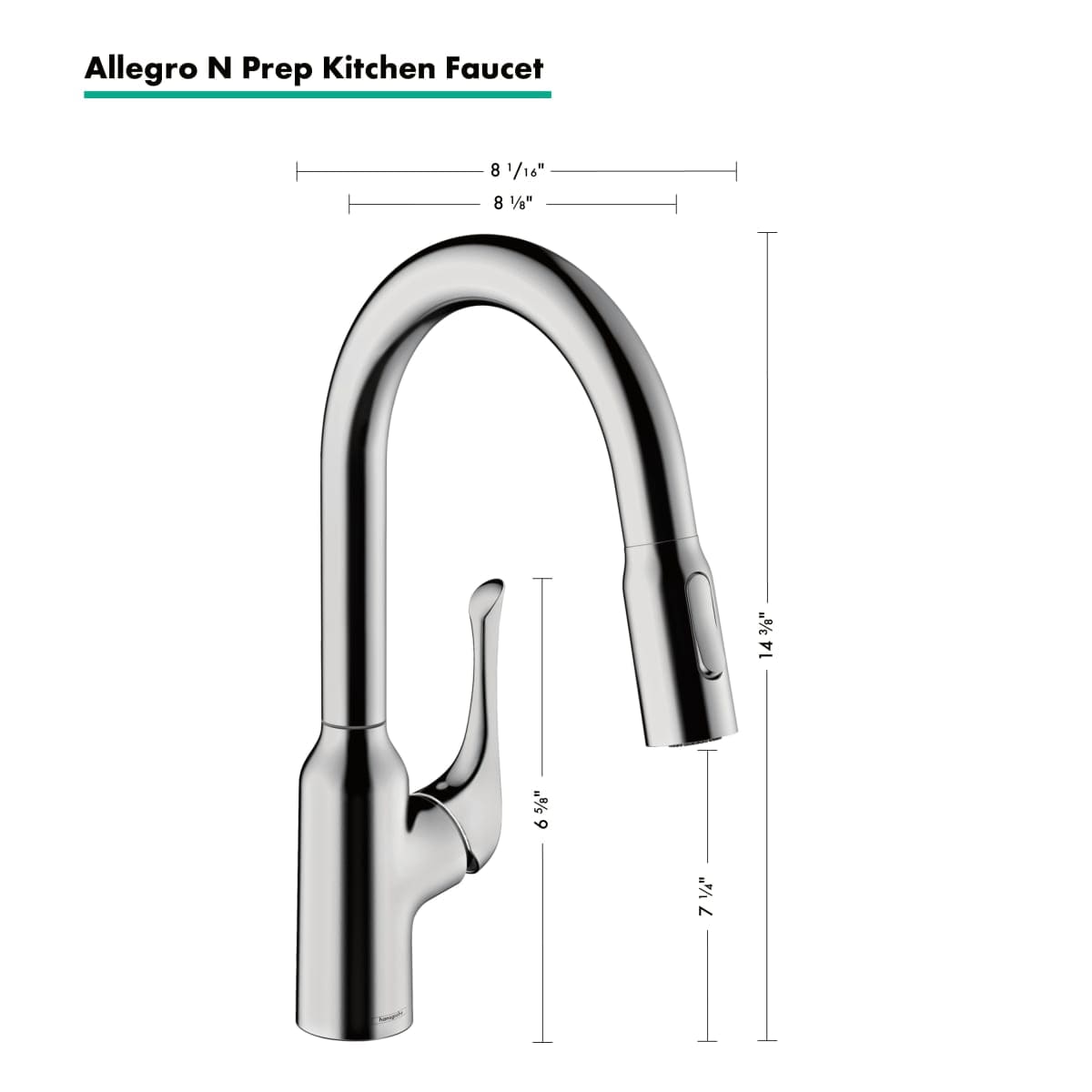 Hansgrohe 71844801 Kitchen-Faucets - View #2
