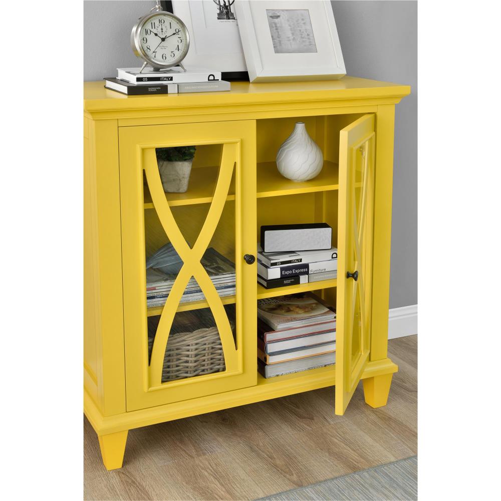Ameriwood Home Ellington Yellow Pantry at Lowes