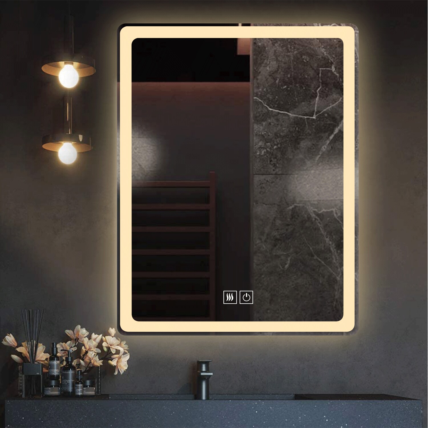 Dovelina JJ01032ZZZ Framed-Bath-Mirrors - View #4