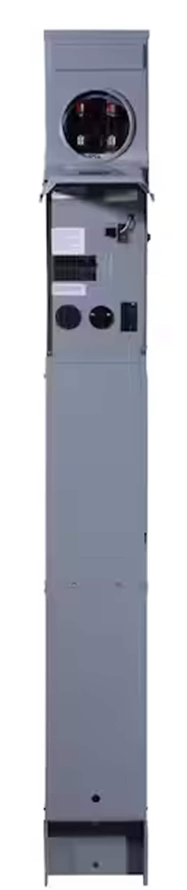 Midwest Metered Temporary Power Panel #M075CP6L10