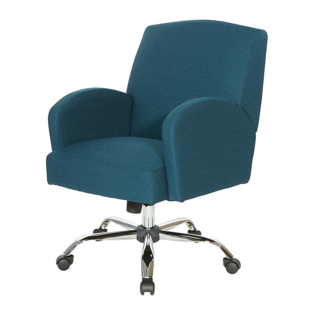 slate blue office chair