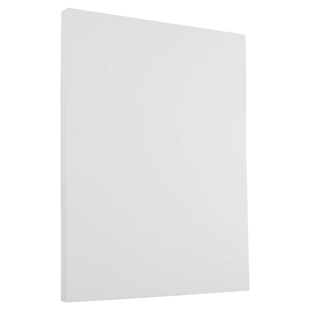 Jam Paper 8.5X11 Strathmore Cardstock 88lb 50 Sheets Natural White Laid