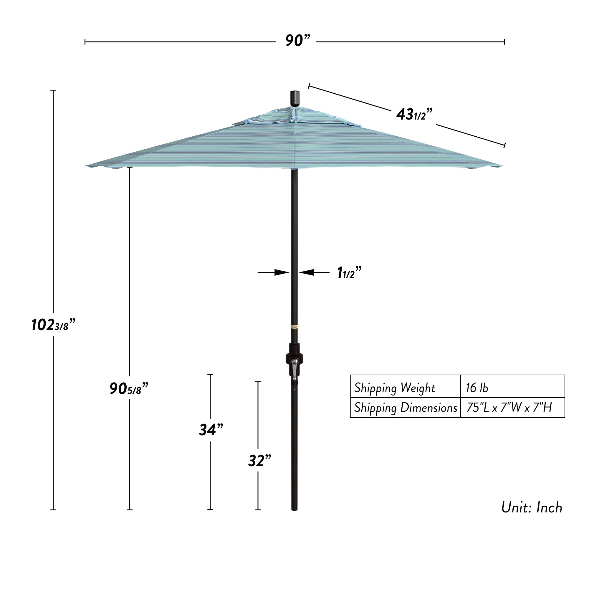 California Umbrella 194061959183 Umbrellas-2 - View #6