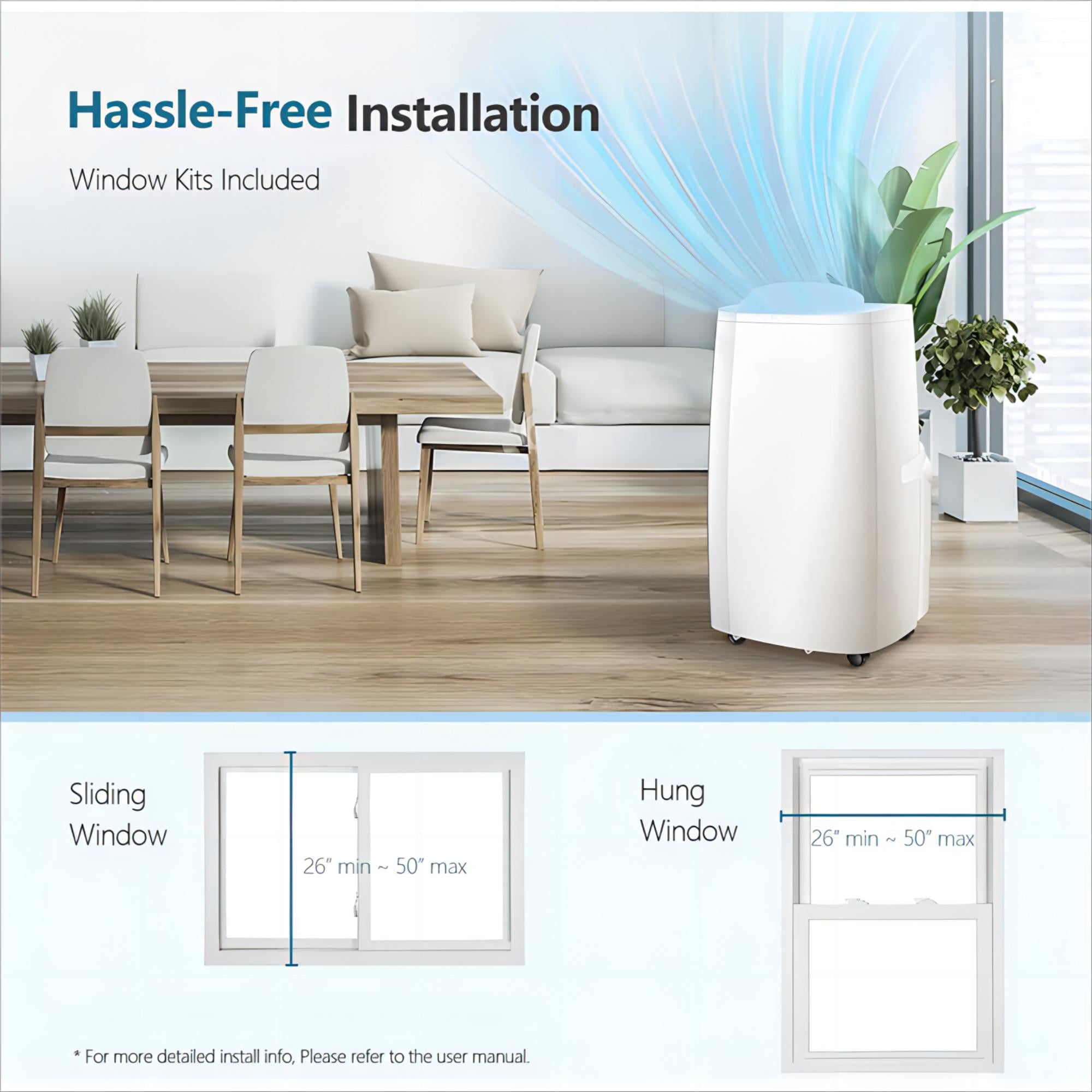 COWSAR A5410CE Portable-Air-Conditioners - View #8