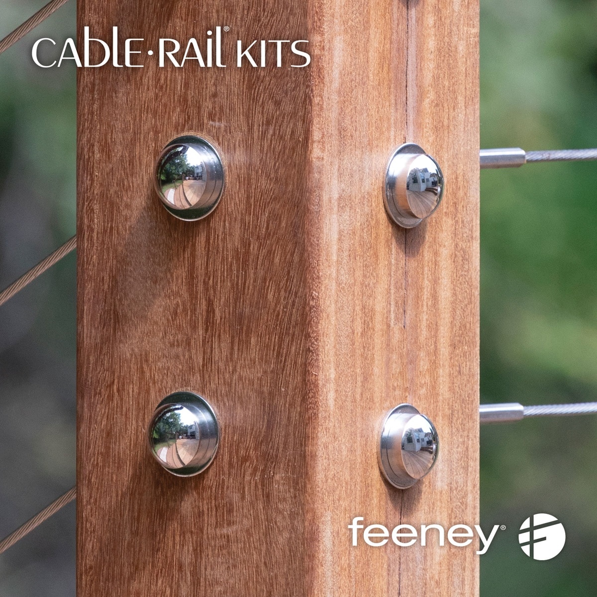 CableRail 3372-PKG End-Caps-Screw-Protectors - View #2