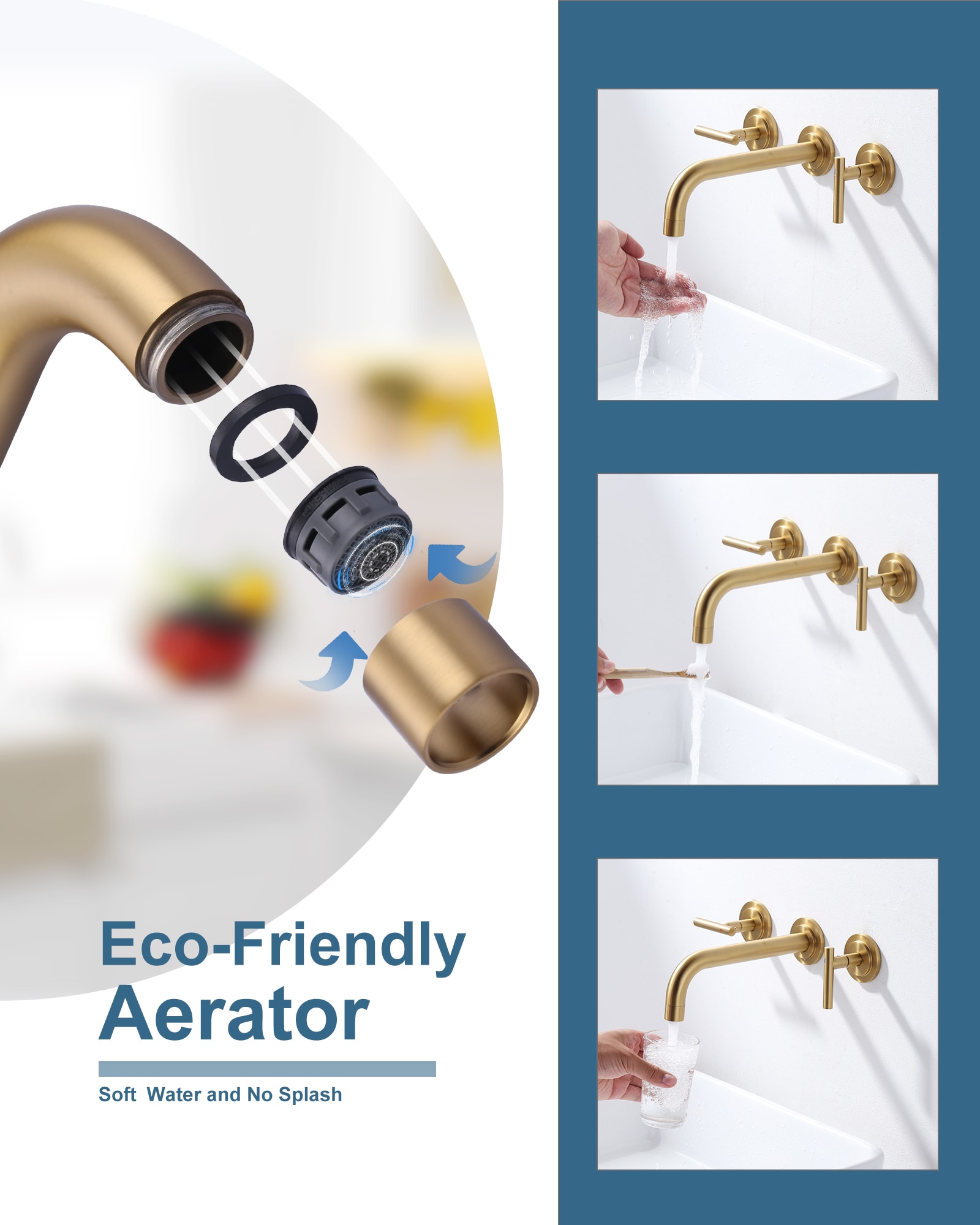 WOWOW 2326800G Lavatory-Faucets - View #4