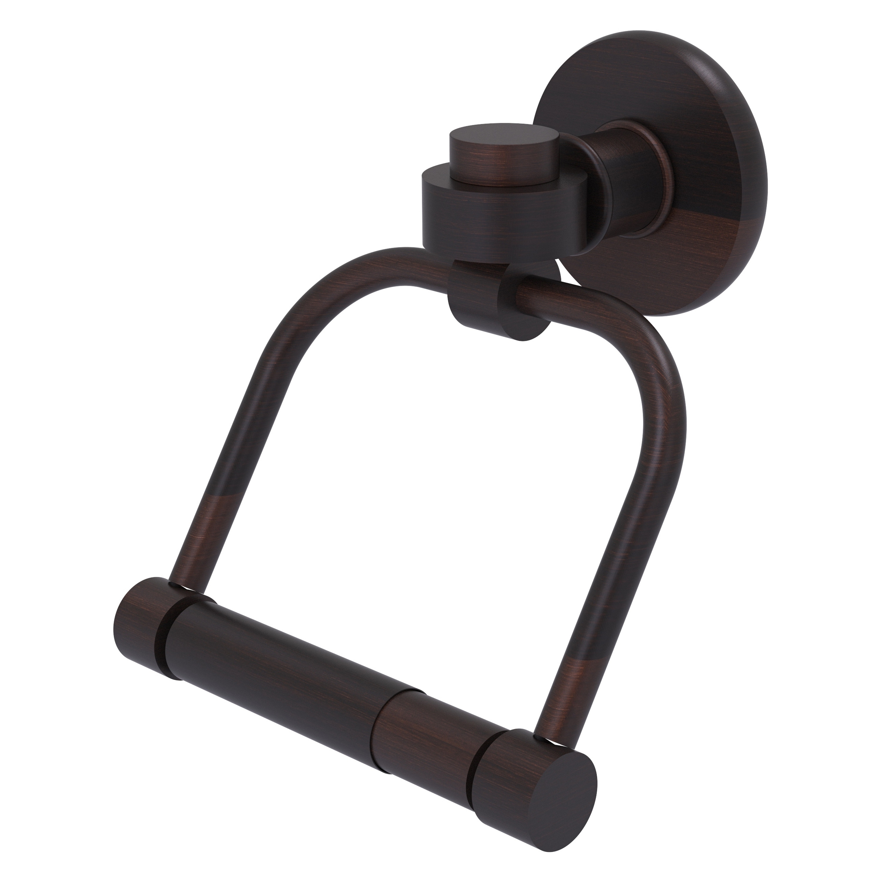 Allied Brass 2024-VB Continental Venetian Bronze Wall mount Double post Toilet Paper Holder 1 -Rolls