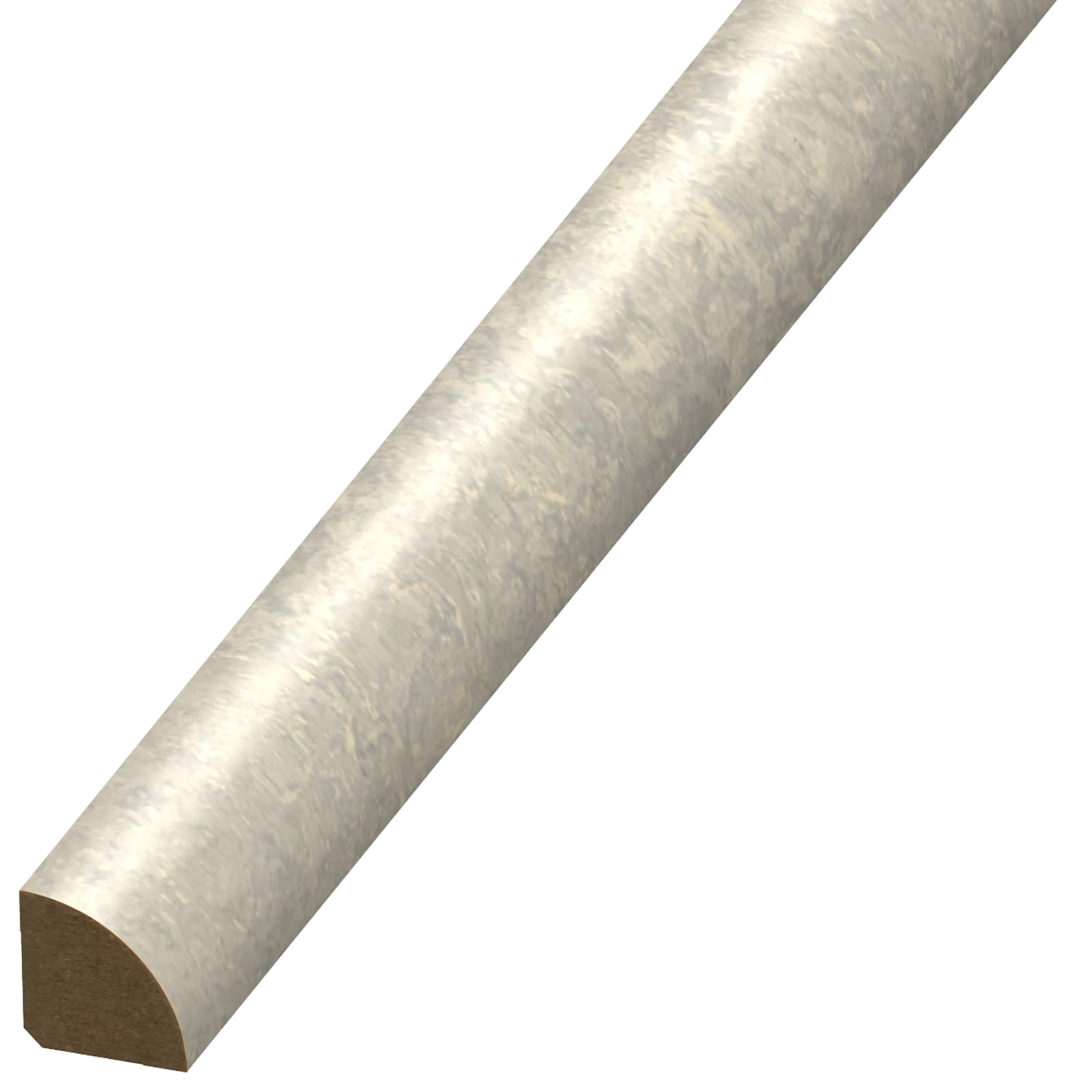 Versatrim MRQR-106910 Marmoleum Marmoleum in color Concrete 0.75-in T x 0.75-in W x 94-in L Laminate wood Quarter round