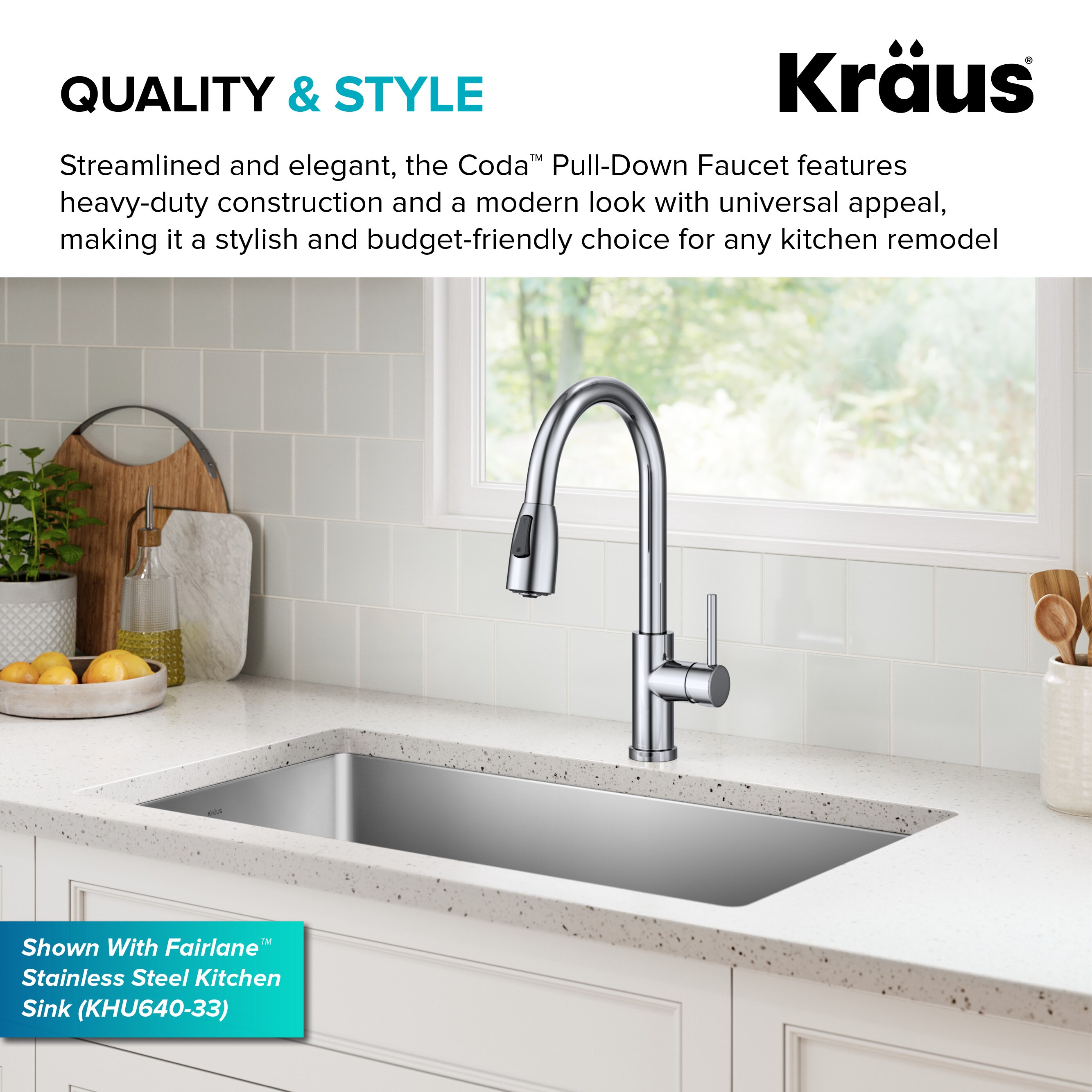 Kraus KPF-1626CH Kitchen-Faucets - View #5