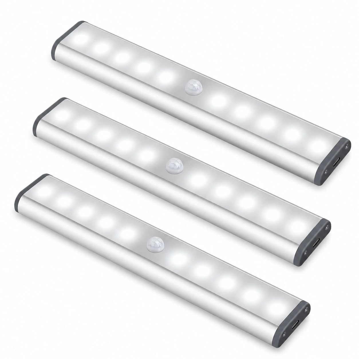 Lukvuzo -  LED Kitchen Lights Under Cabinet Wireless Motion Sensor renewable power power cell Ope...