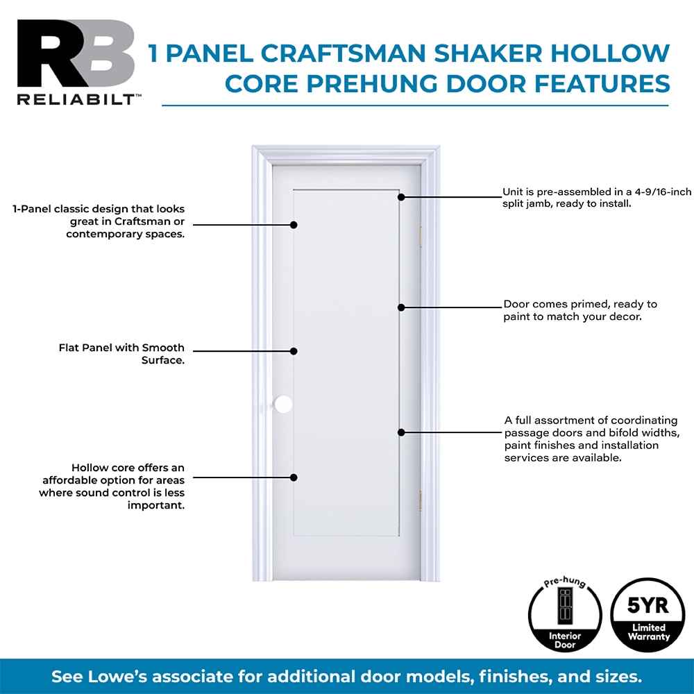 RELIABILT PRO10131056 Pre-Hung-Doors - View #2
