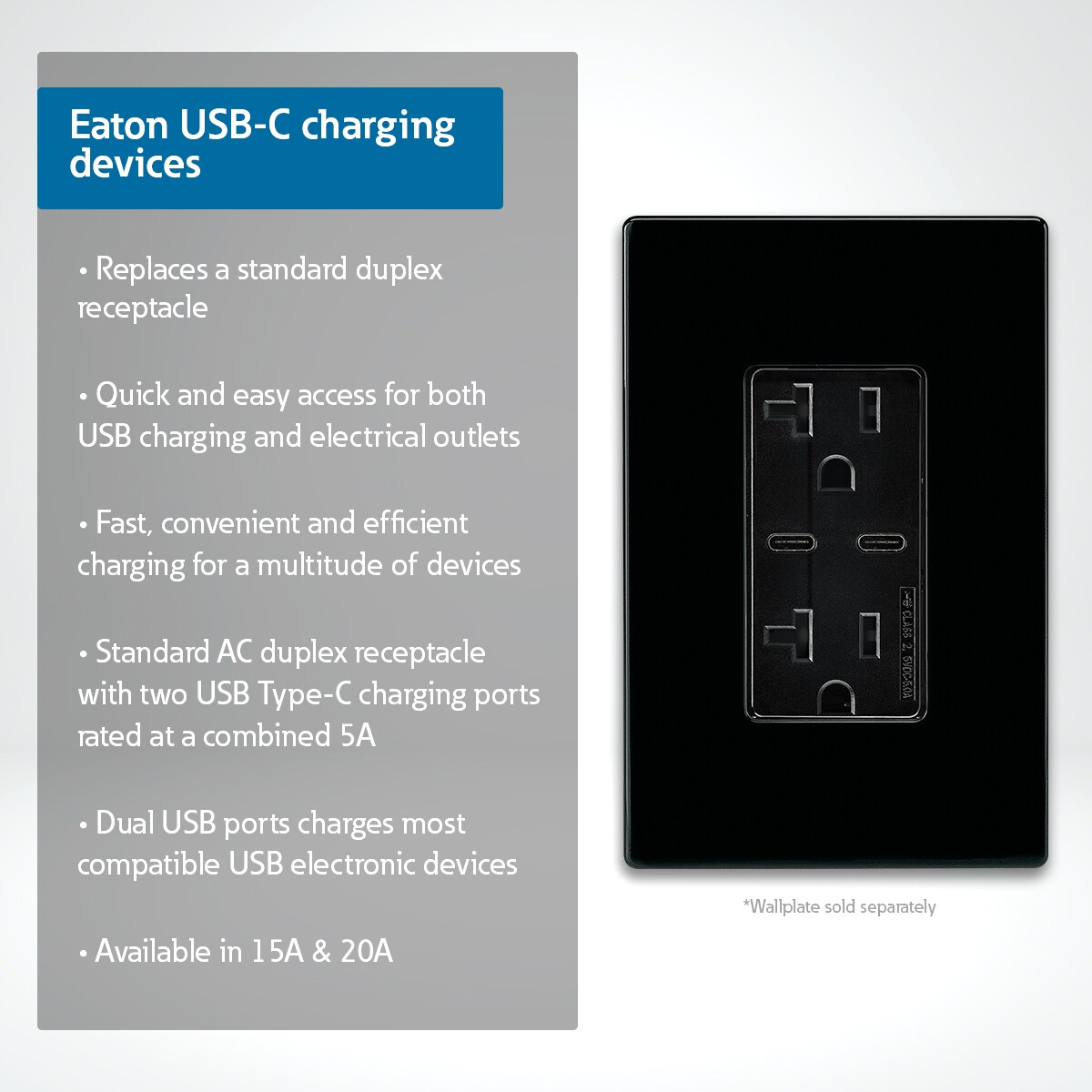 Eaton TRUSBC20BK-K-L receptacles - View #7