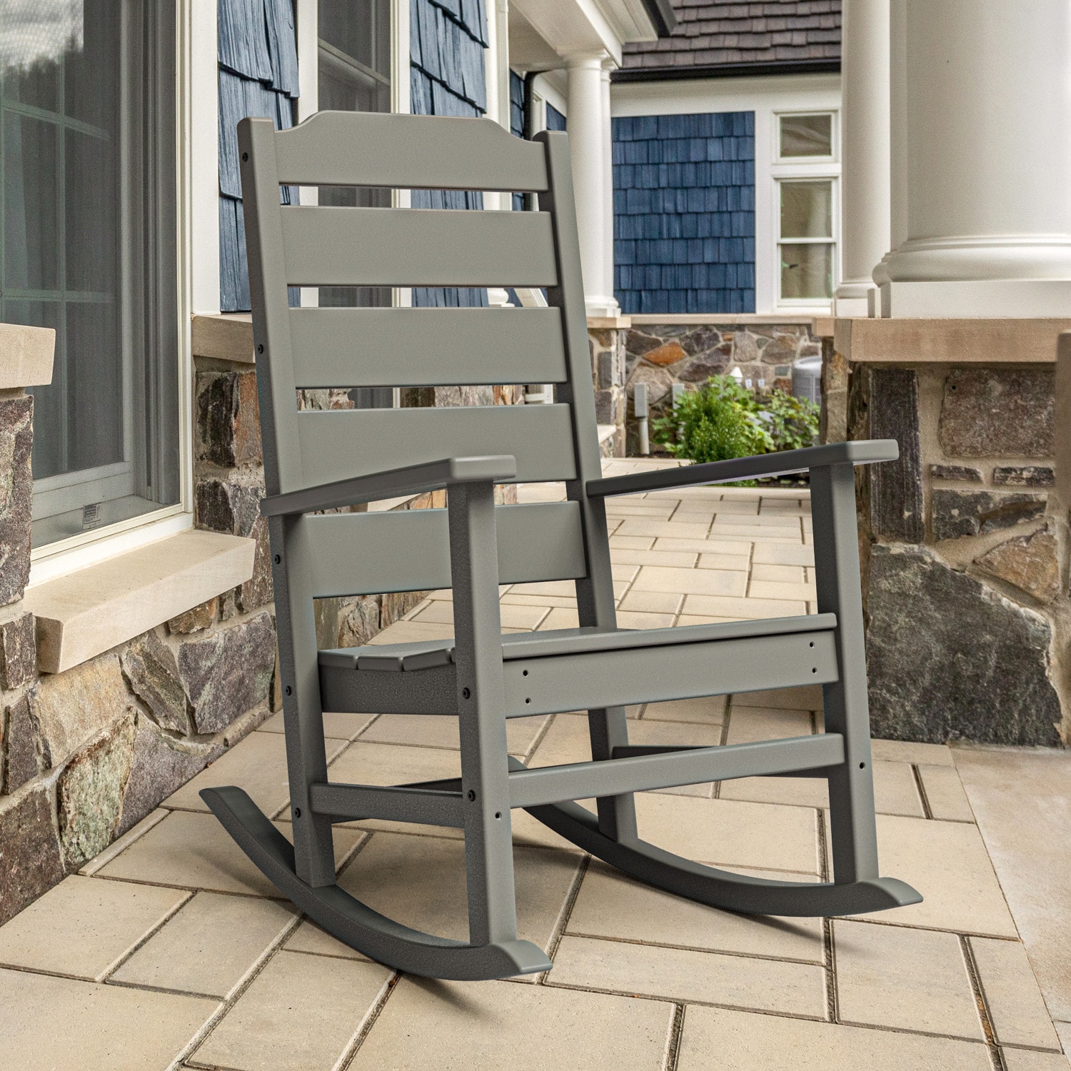 allen + roth by POLYWOOD ARR111GY Patio-Chairs - View #7
