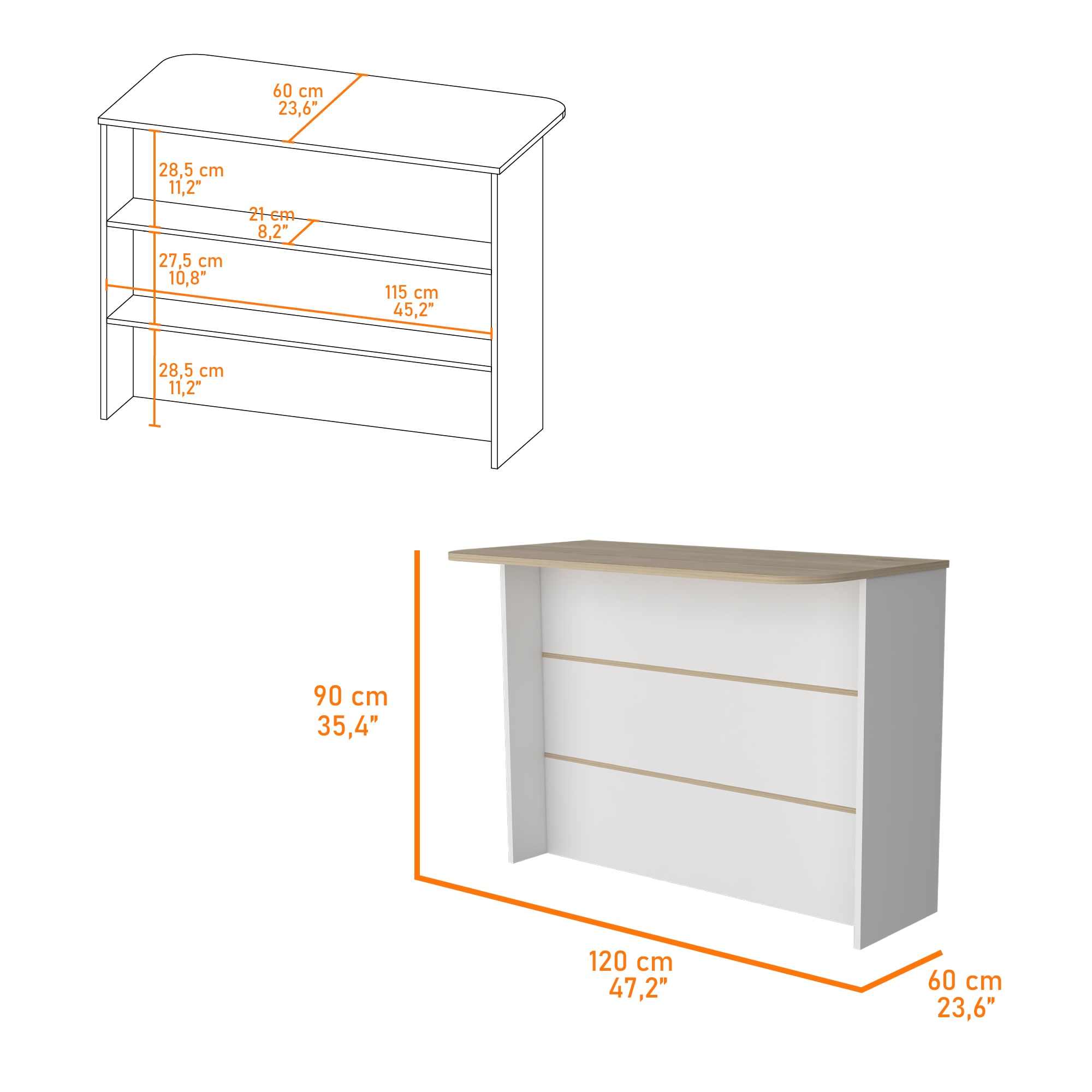 Beedesign DJYC-B128S00148 Kitchen-Furniture - View #3