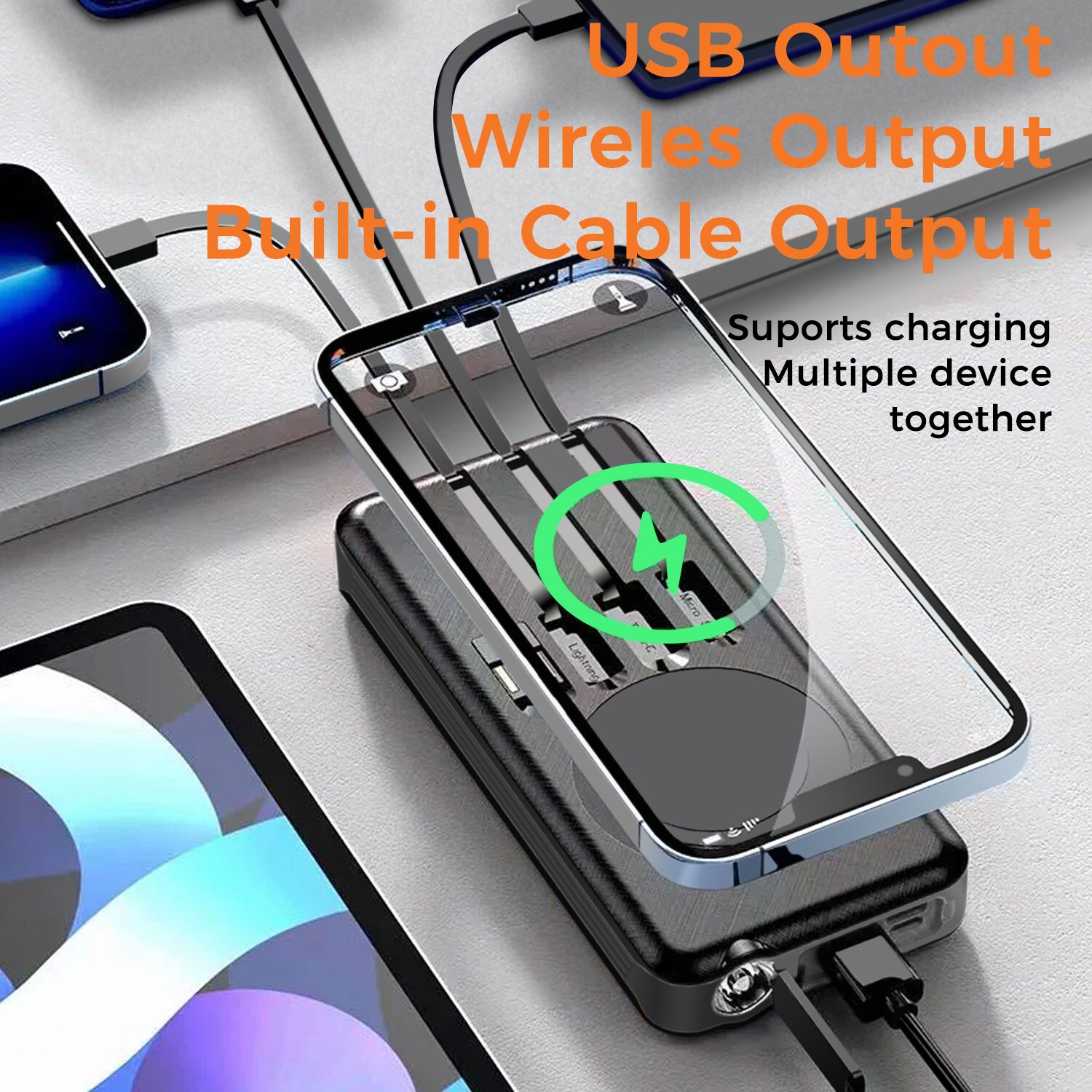 Alpha Digital ZL809-BK Mobile-Device-Chargers - View #4