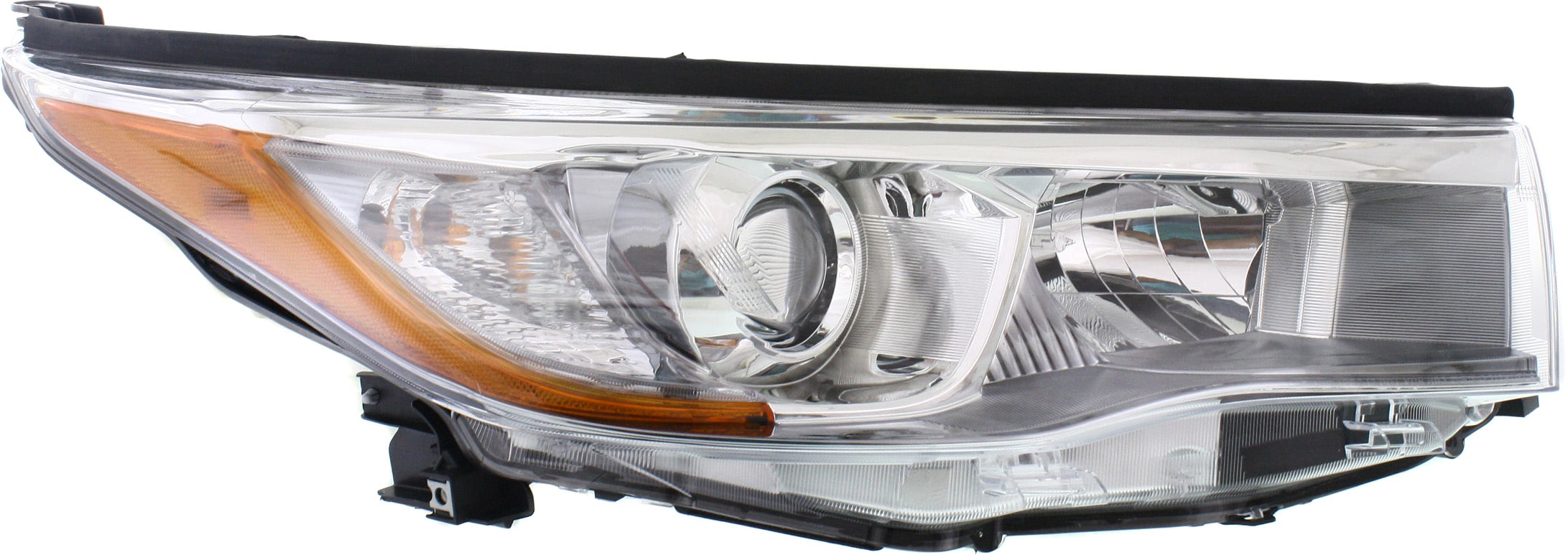 Garage-Pro JCWRETY100105QGP Headlight Compatible with Toyota Highlander 2014-2016 Rh Assembly Halogen with Smoked Chrome Accent- Capa