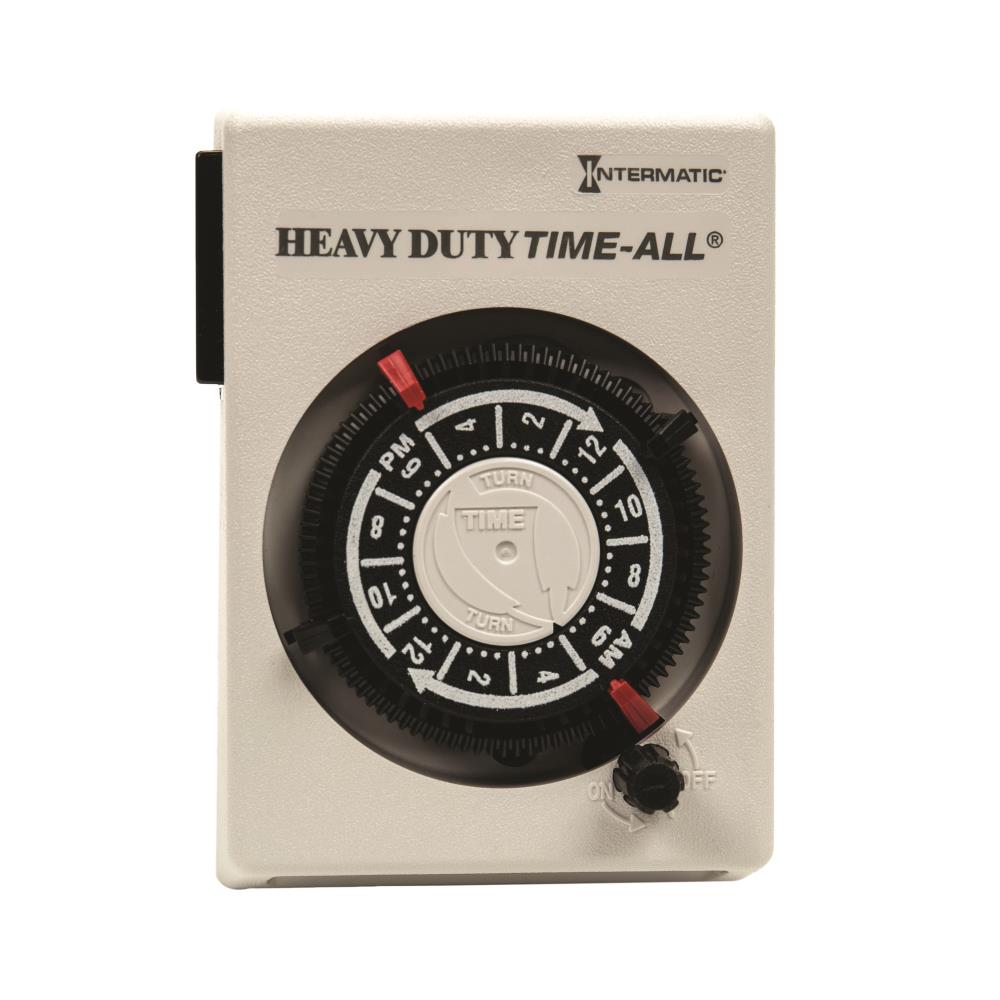 Intermatic HB112 15-Amps 240-volt HB110 Series 1-Outlet Mechanical Lighting Timer