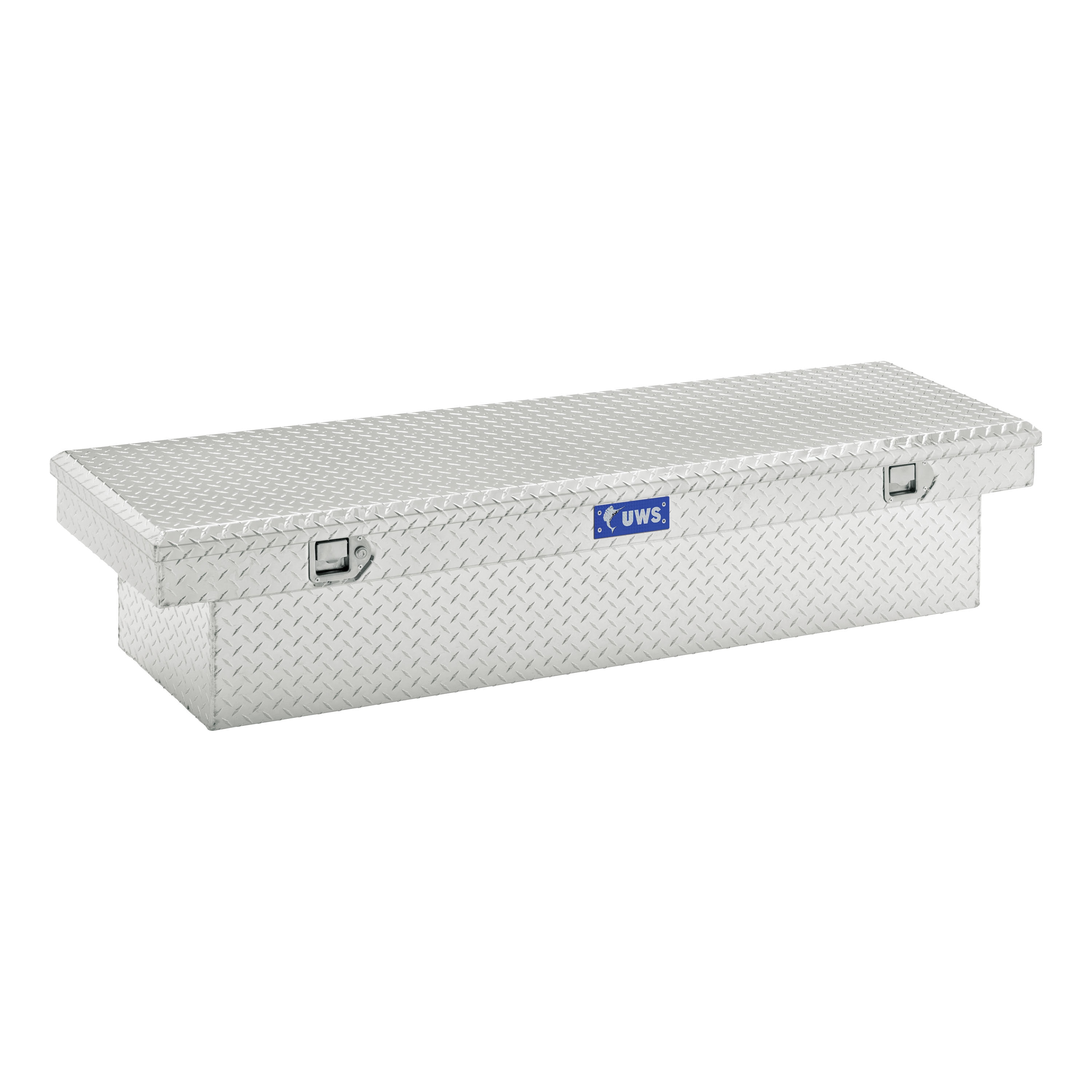 UWS 72.875-in x 12.25-in x 17.25-in Bright Aluminum Crossover Truck Tool Box EC10871 Sansujyuku sansujyuku.com