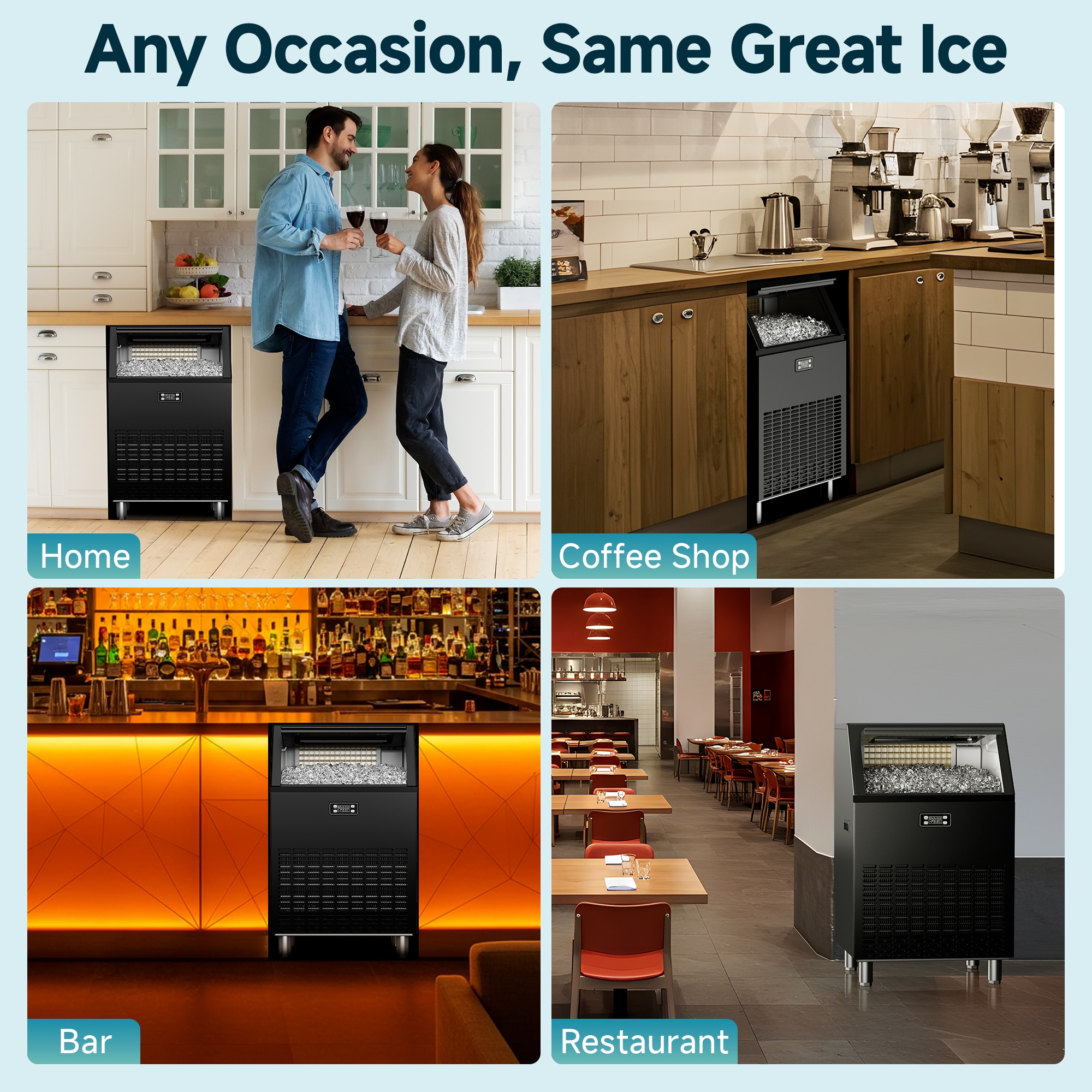 SIMZLIFE CIM005-200BL-S-LS-SC Commercial-Ice-Makers - View #10