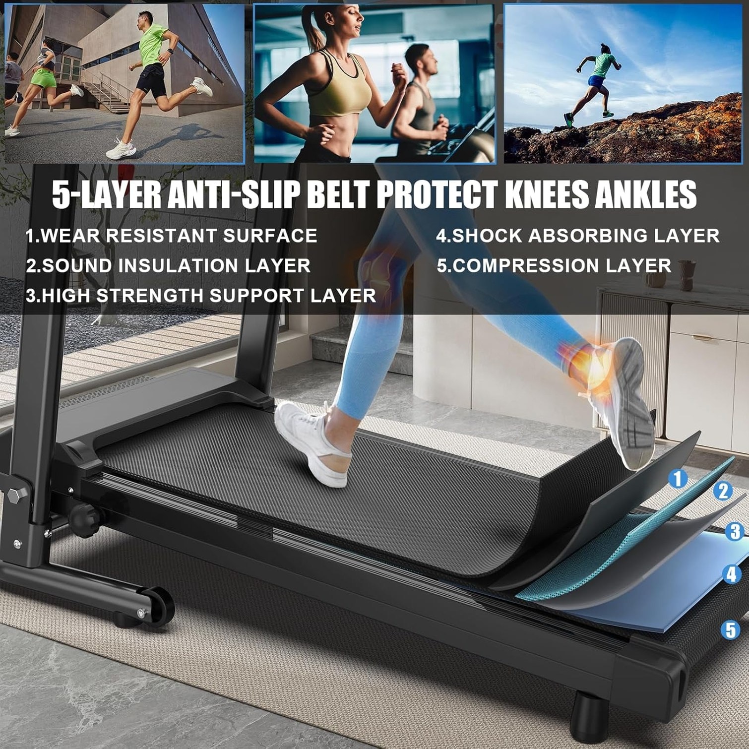 BBabe QJWZ3KD1JCOA treadmills - View #5