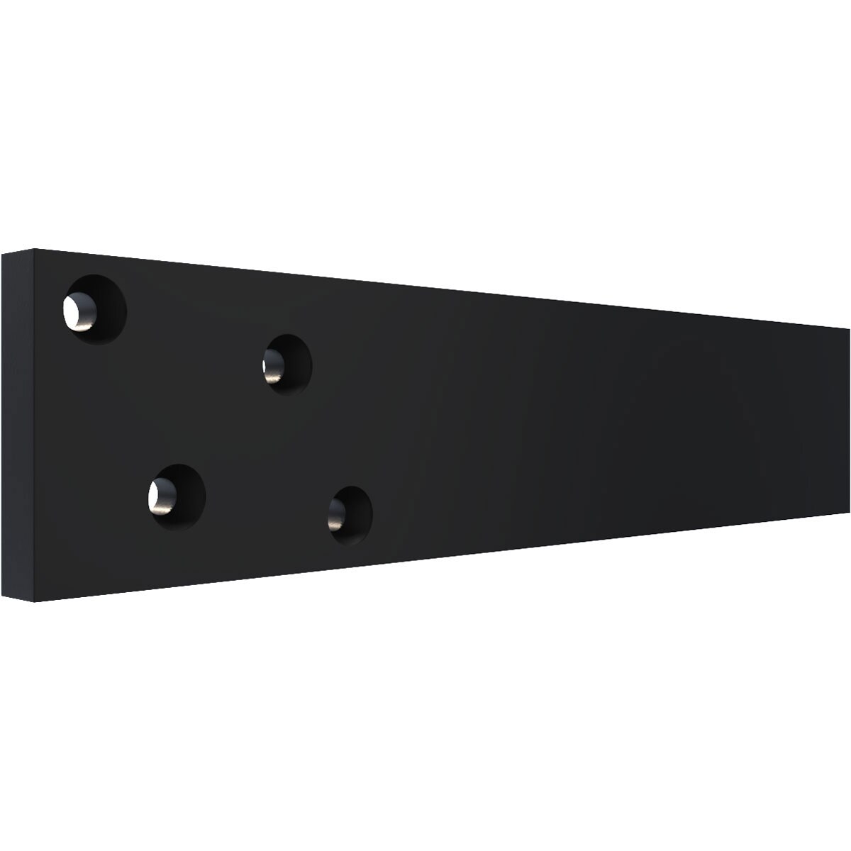 Ekena Millwork BKTM02X12HFPBL Mending-Plates-Brackets-Braces - View #2
