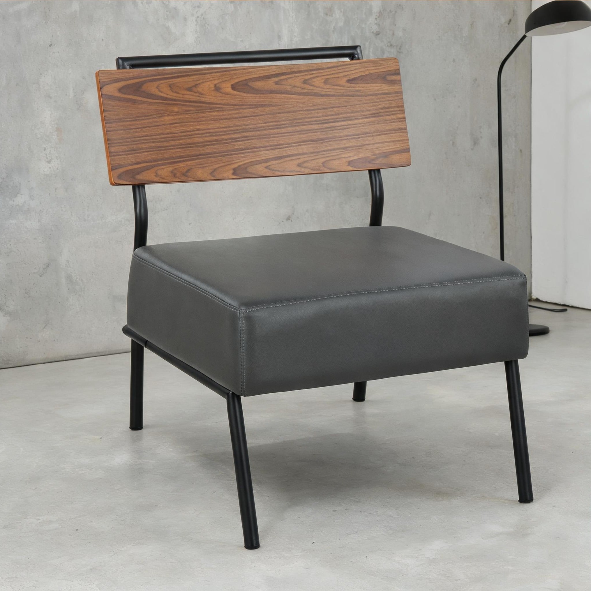chillscreamni - Metal Frame Seating For Dining in Grey 25 x 24.2 x 28 in with Practical Control