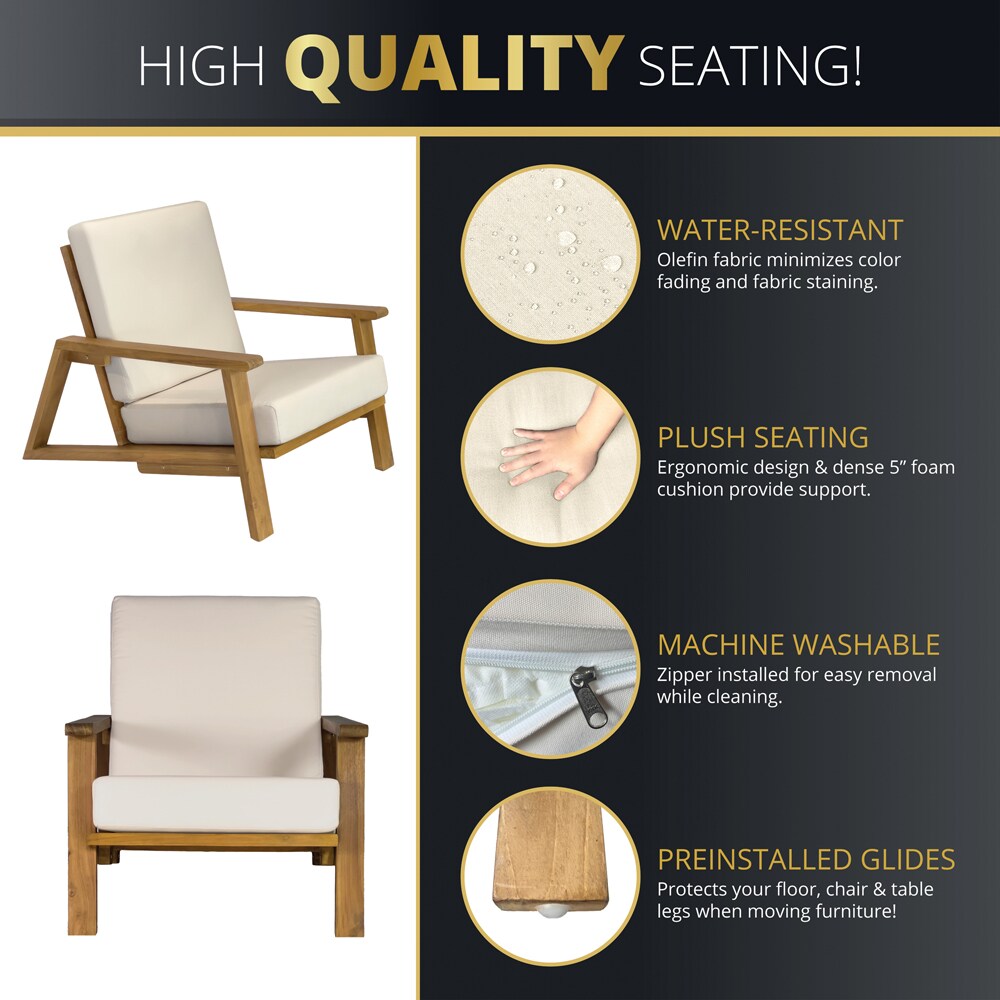 Kinger Home PFS-003 Patio-Conversation-Sets - View #7