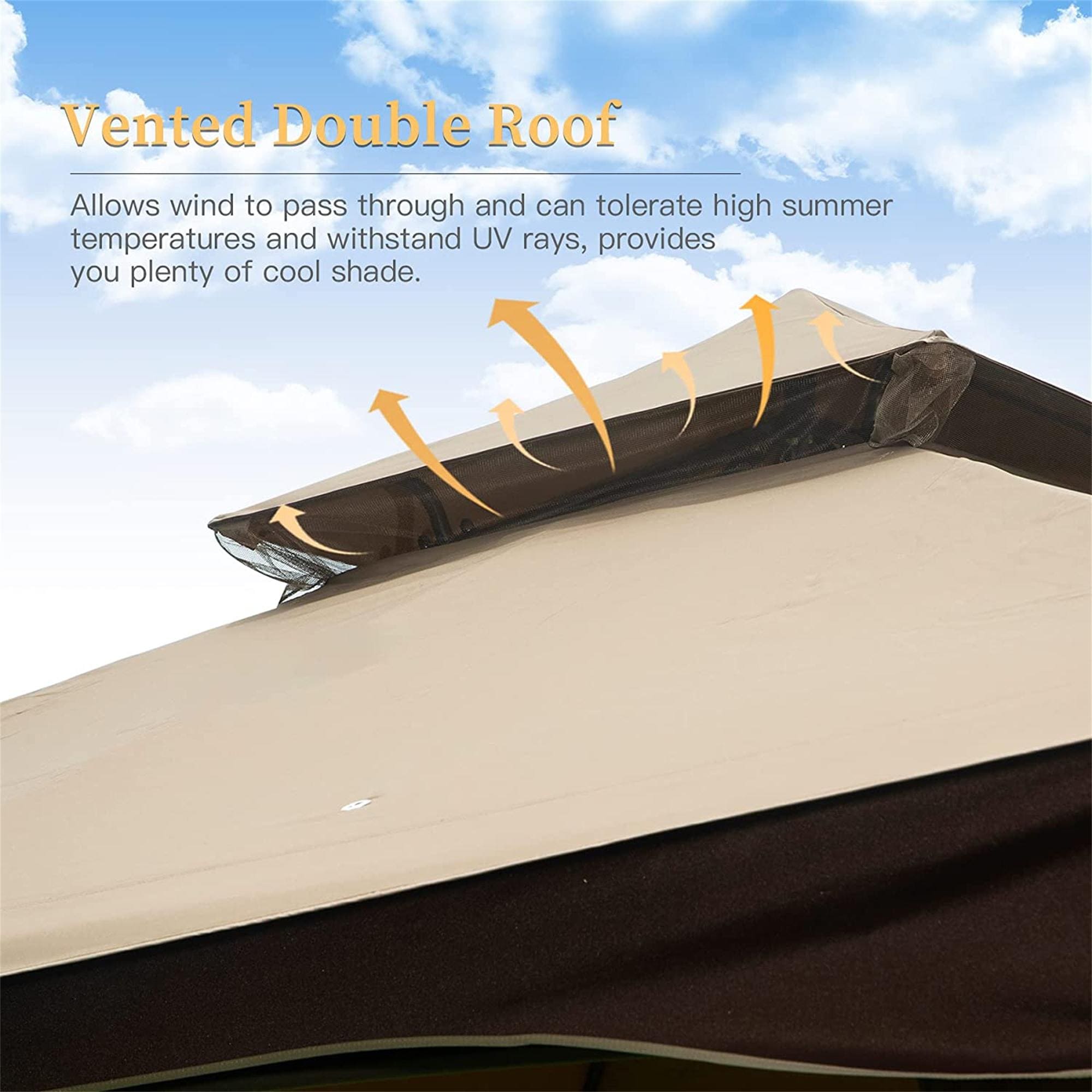 BABOOM BOM-12528-OR Wood-Resin-Gazebos - View #5